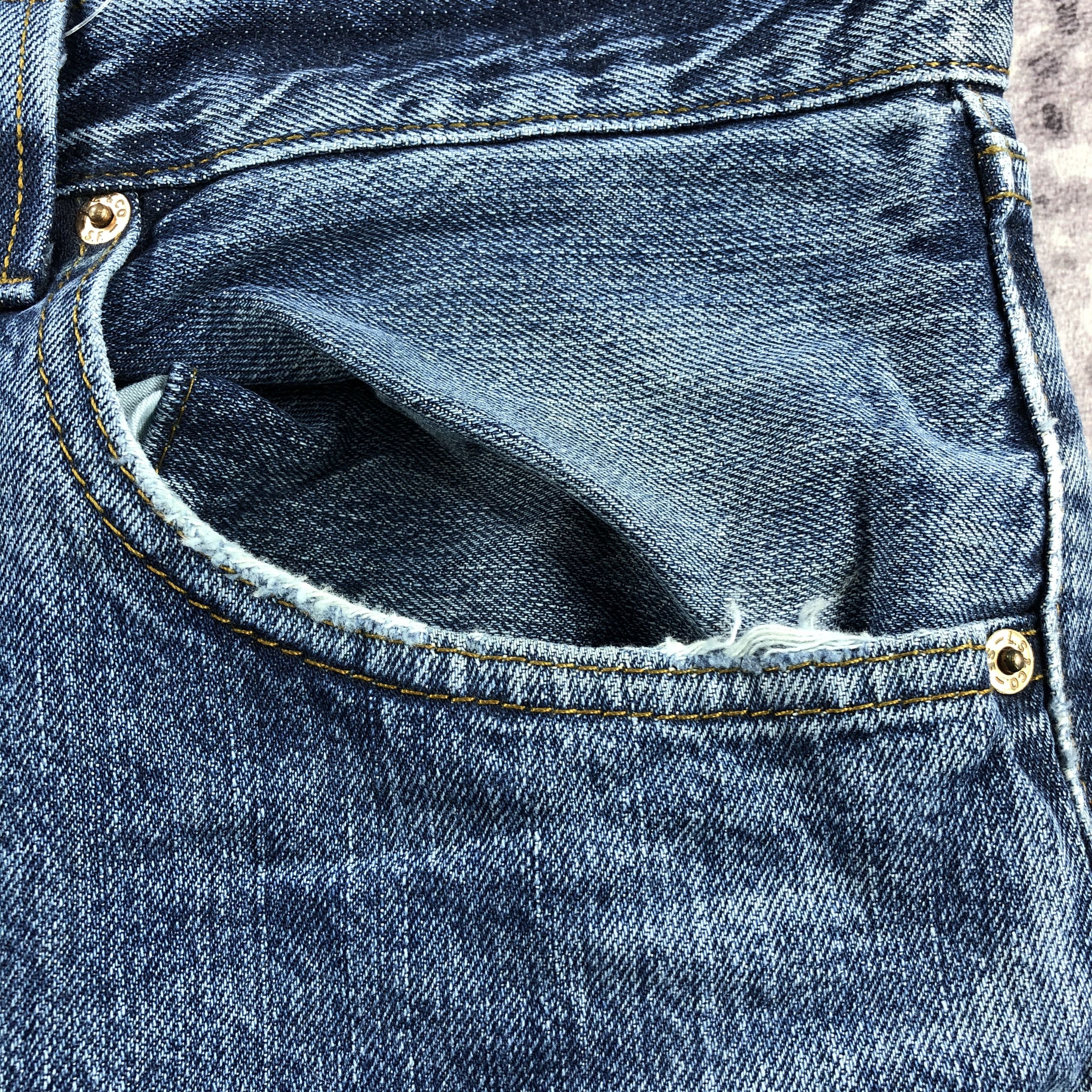 Levi's × Vintage 90s Vintage Blue Wash Levis 501 Jeans-JM2219 Size US 37 - 15 Thumbnail
