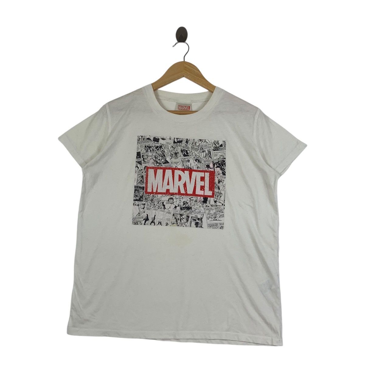 Marvel Comics MARVEL COMICS STRIP Incredible Hulk Tee Shirt Top Size M / US 6-8 / IT 42-44 - 1 Thumbnail