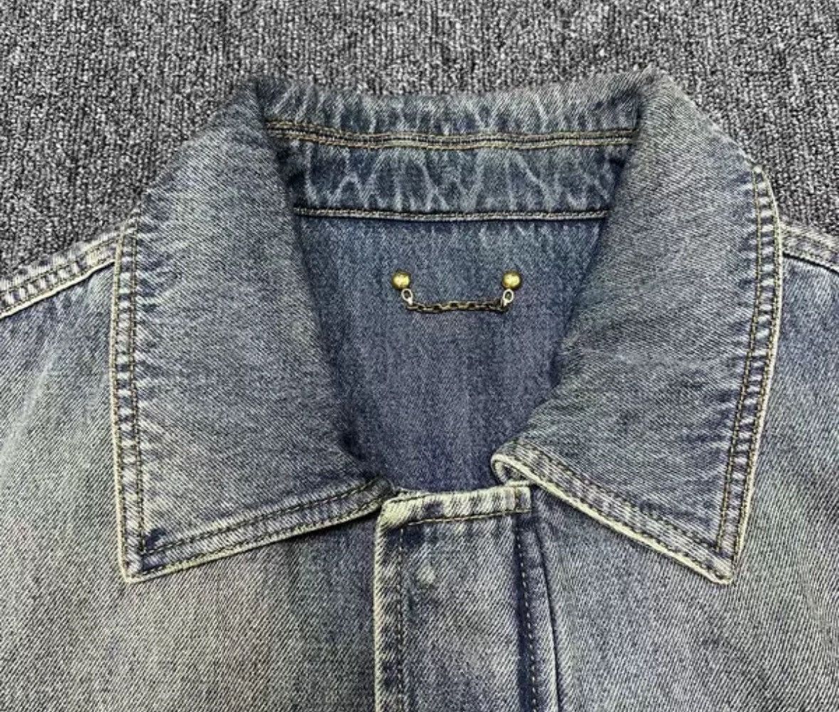 Louis Vuitton Louis Vuitton Letter embossed denim jacket 2412-Nextarrow Size US XXL / EU 58 / 5 - 3 Thumbnail