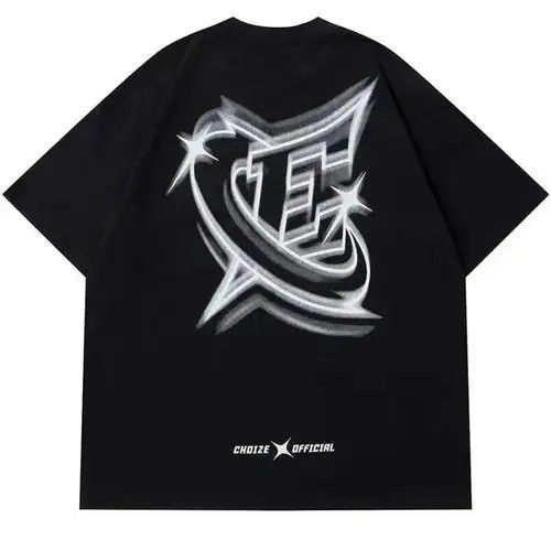Other Harajuku Star Printed Tee Oversized Size US L / EU 52-54 / 3 - 1 Thumbnail