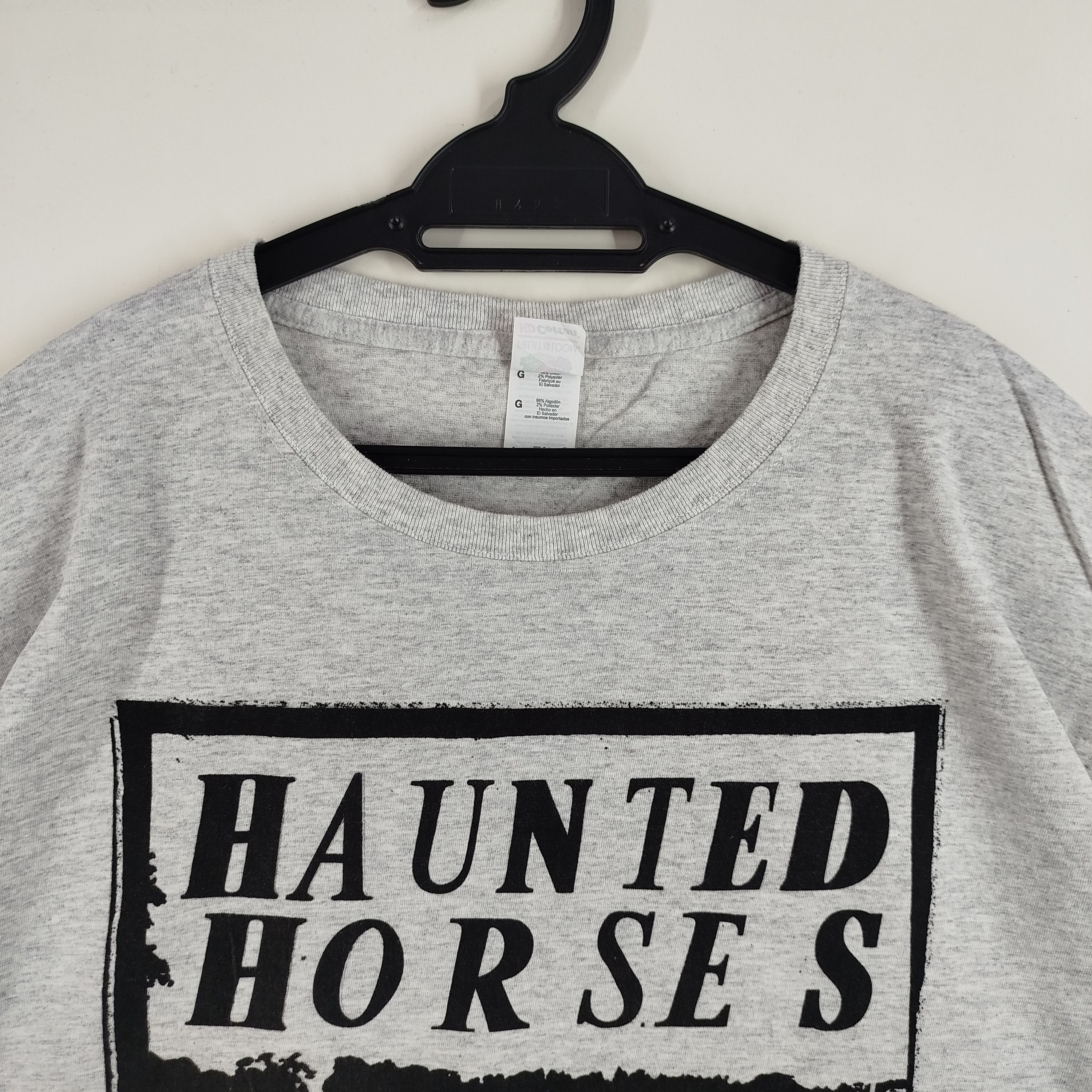 Band Tees Band Haunted Horses Big Print Size US L / EU 52-54 / 3 - 3 Thumbnail