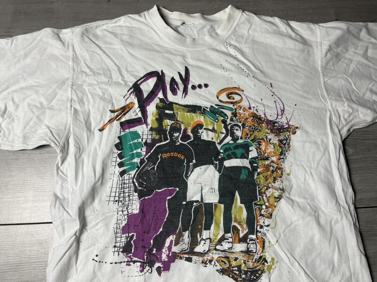 Reebok Vintage Reebok T-shirt Basketball NBA size XL Size US XL / EU 56 / 4 - 3 Thumbnail