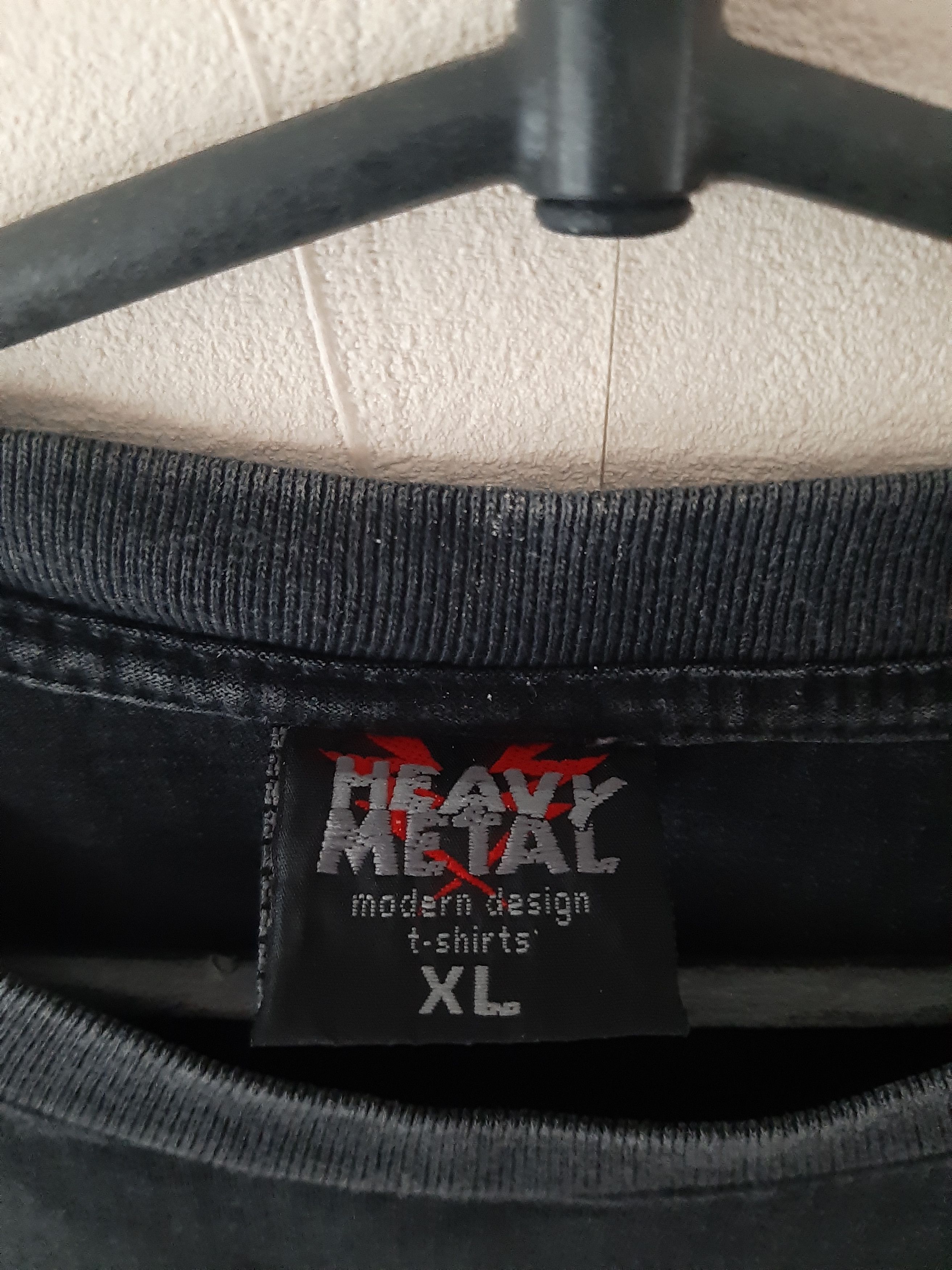 Vintage Heavy Metal 90s vintage shirt Size US XL / EU 56 / 4 - 4 Thumbnail