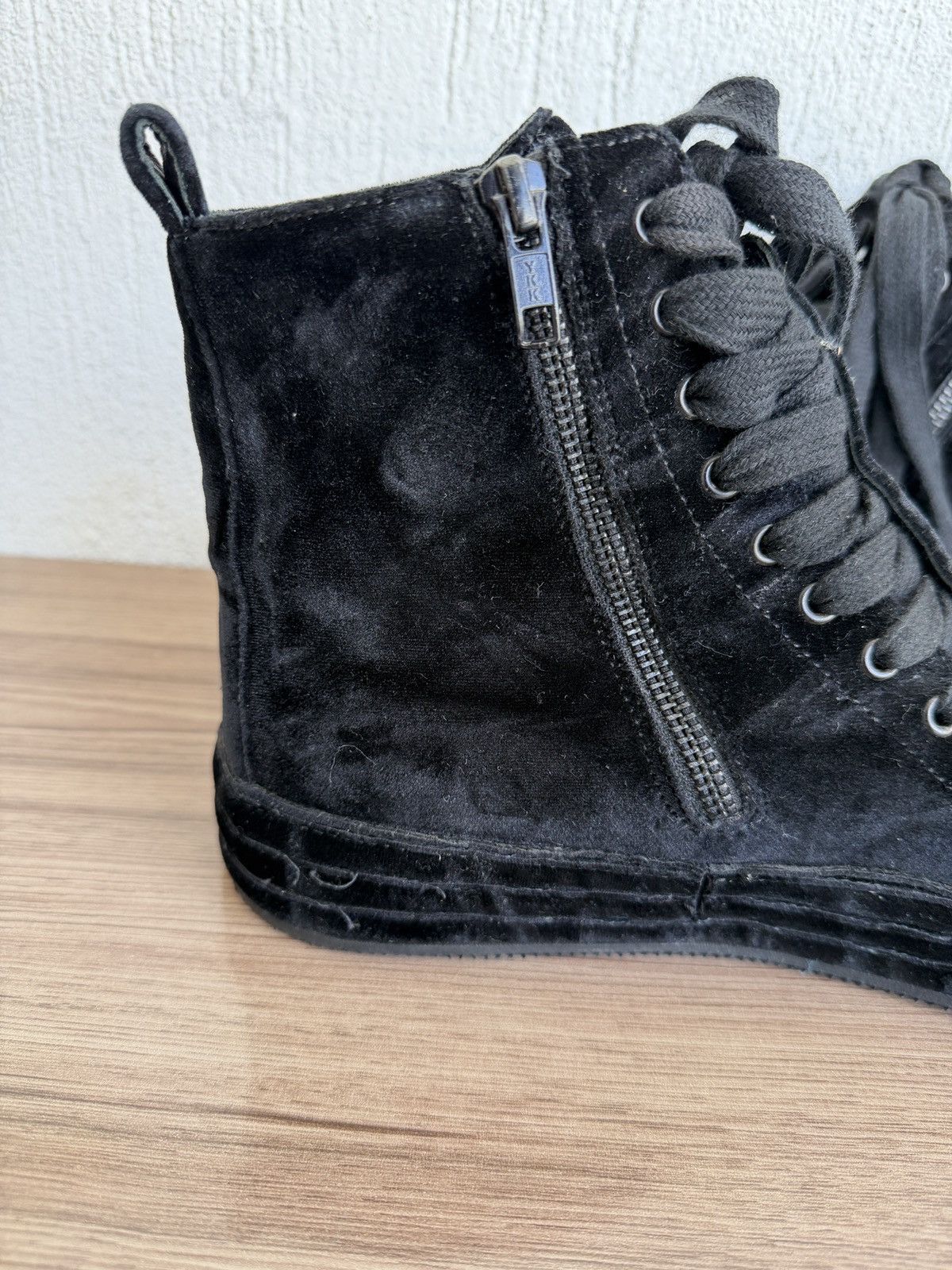 Ann Demeulemeester 🕷️Scamosciato velvet sneaker Size US 8.5 / EU 41-42 - 18 Thumbnail