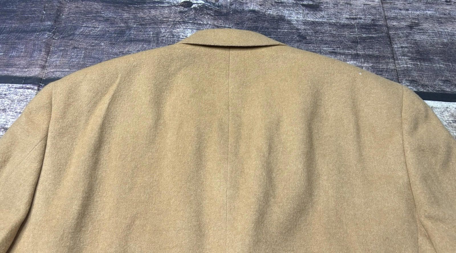 Joseph & Lyman Joseph & Lyman for Bloomingdales Blazer Jacket 44 Camel Hair Size 44R - 10 Thumbnail