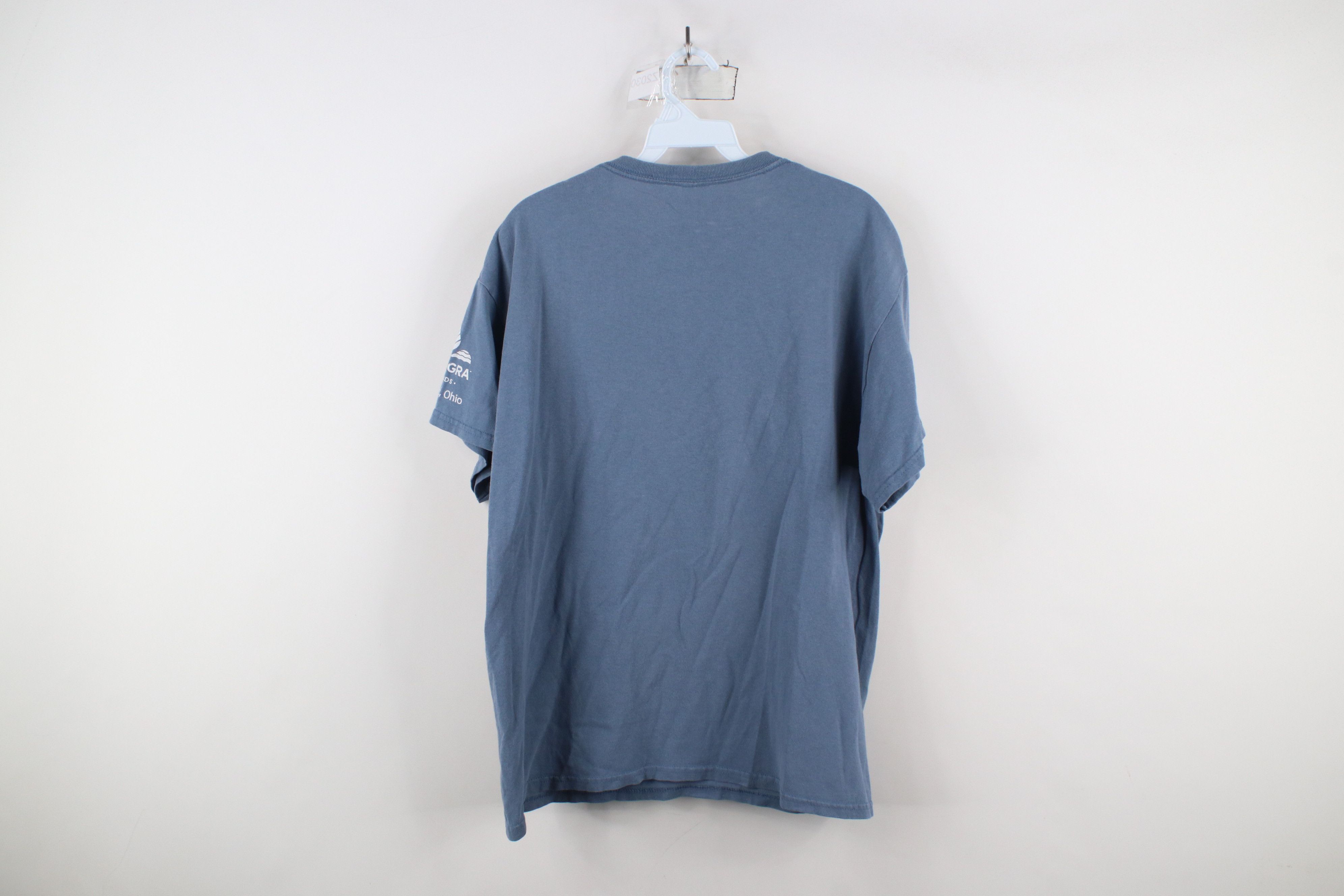 Vintage Vintage Y2K Streetwear Spell Earth Day Sunset T-Shirt Blue Size US M / EU 48-50 / 2 - 9 Thumbnail