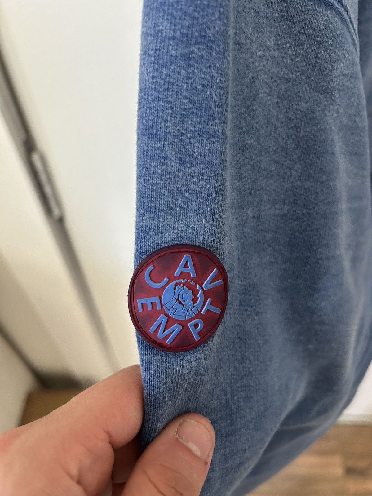 Cav Empt Cav Empt Design World Crew Neck Sweater Size XL Size US XL / EU 56 / 4 - 5 Thumbnail