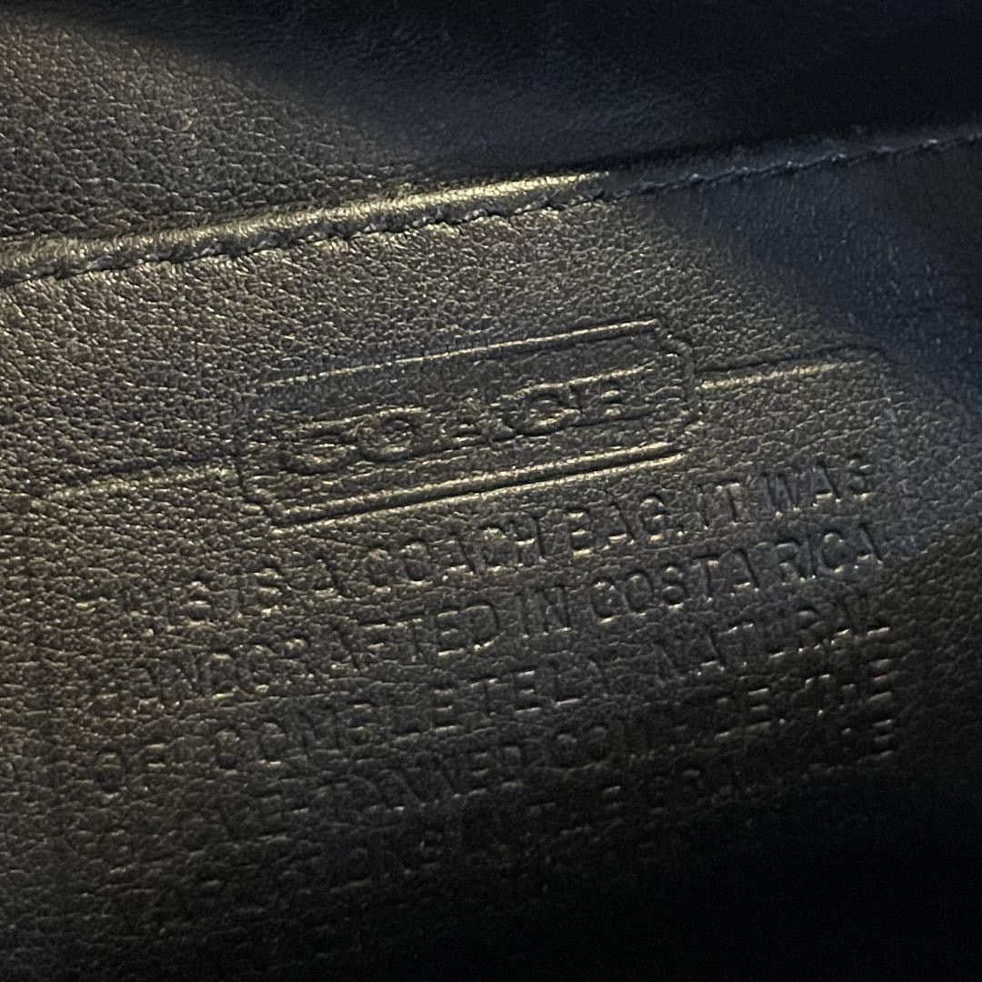Coach Coach Soho 4148 Cowhide Black Leather Shoulder Bag Vintage Size ONE SIZE - 7 Thumbnail