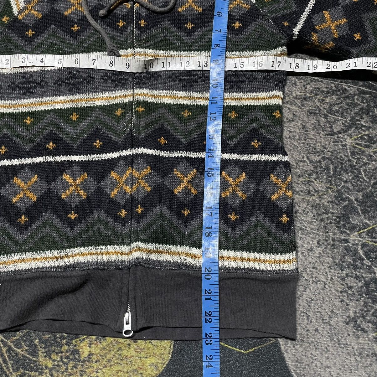 Japanese Brand × Vintage 💥Honey Suckle Rose Double Hold Zipper Knit Hoodie Size US M / EU 48-50 / 2 - 6 Thumbnail