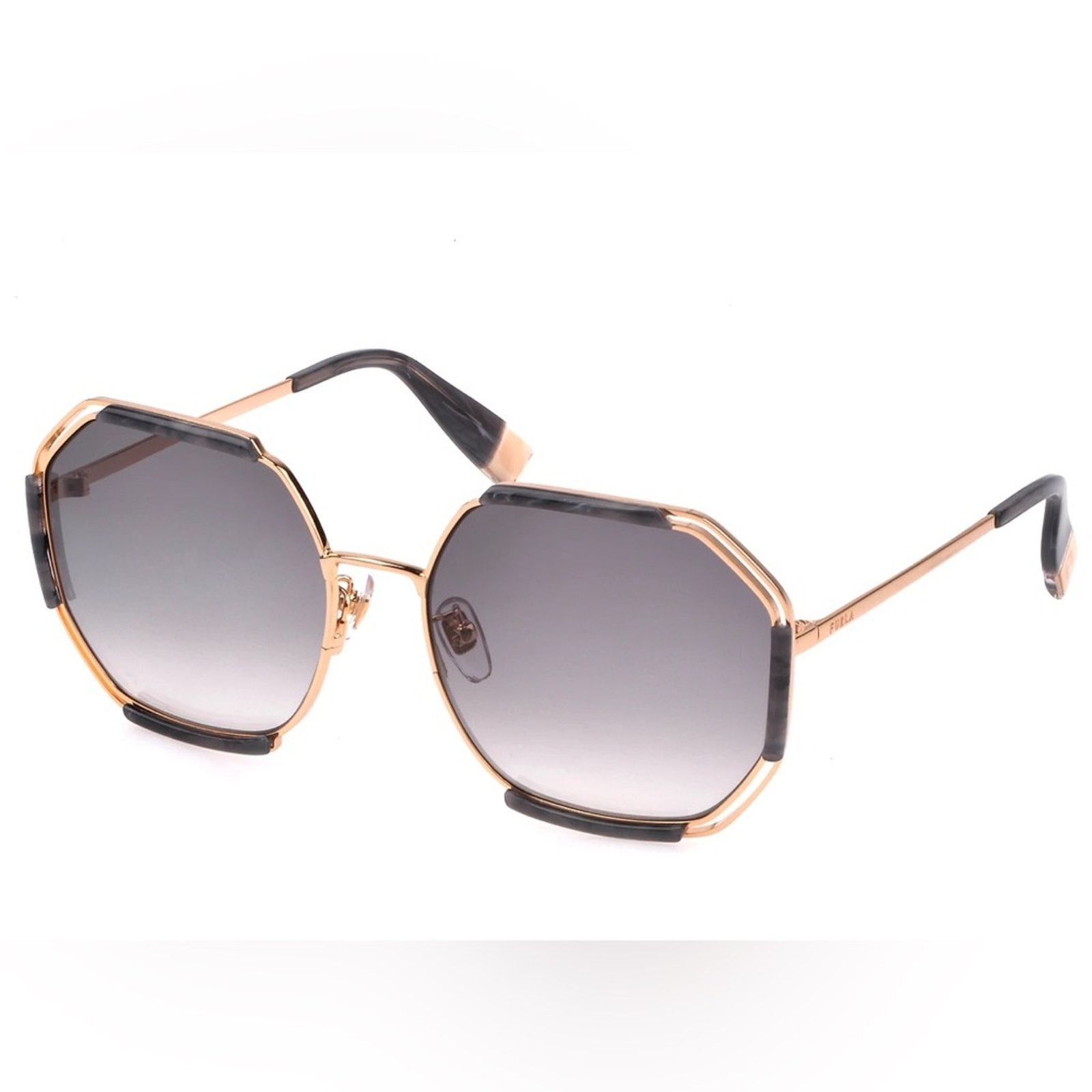 Furla New!Furla SFU785 0300 Stylish Gradient Sunglasses, Authentic Size ONE SIZE - 1 Thumbnail