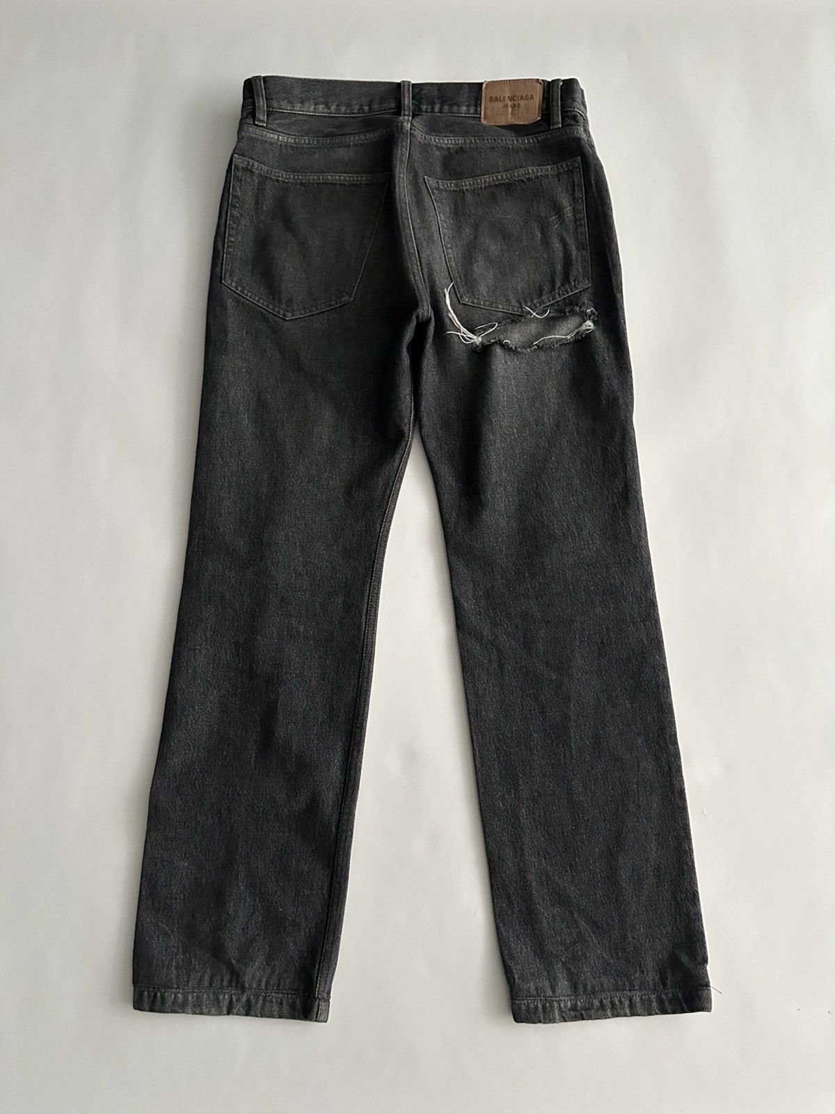 Balenciaga Balenciaga by Demna Back Rip Denim Jeans Size US 31 - 5 Thumbnail