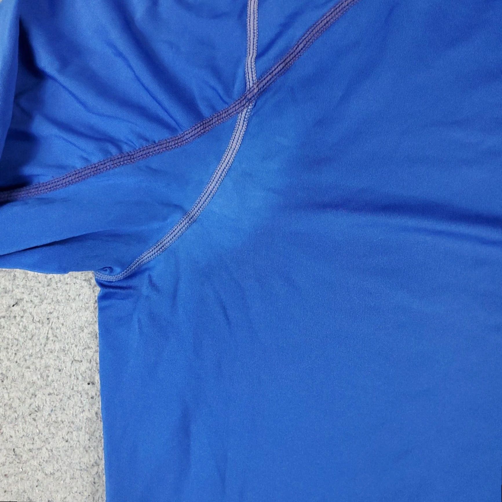 Nike Nike T Shirt Mens XL Blue Pro Swoosh Active Gym Long Sleeve Size US XL / EU 56 / 4 - 5 Thumbnail