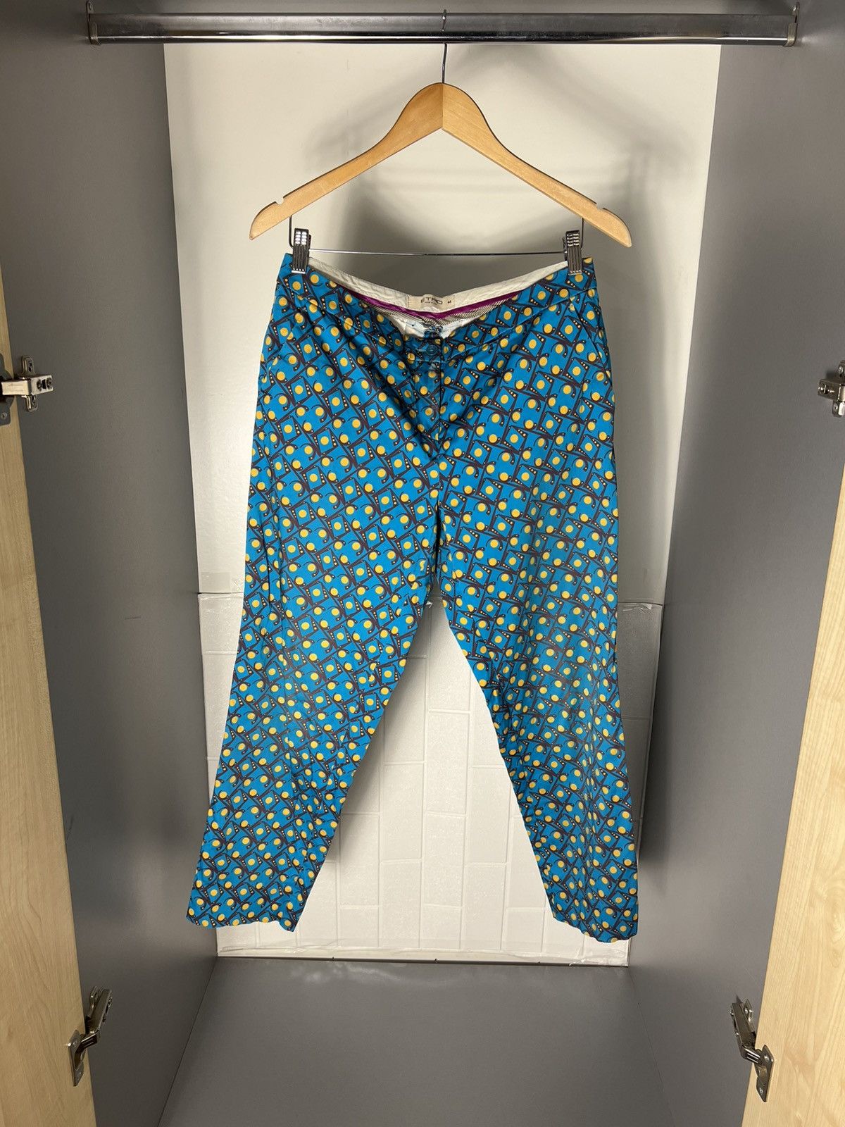 Etro × Vintage VERY RARE ETRO MILANO ITALIAN DESIGNER CLASSIC PANTS LUXURY Size 30" / US 8 / IT 44 - 1 Thumbnail