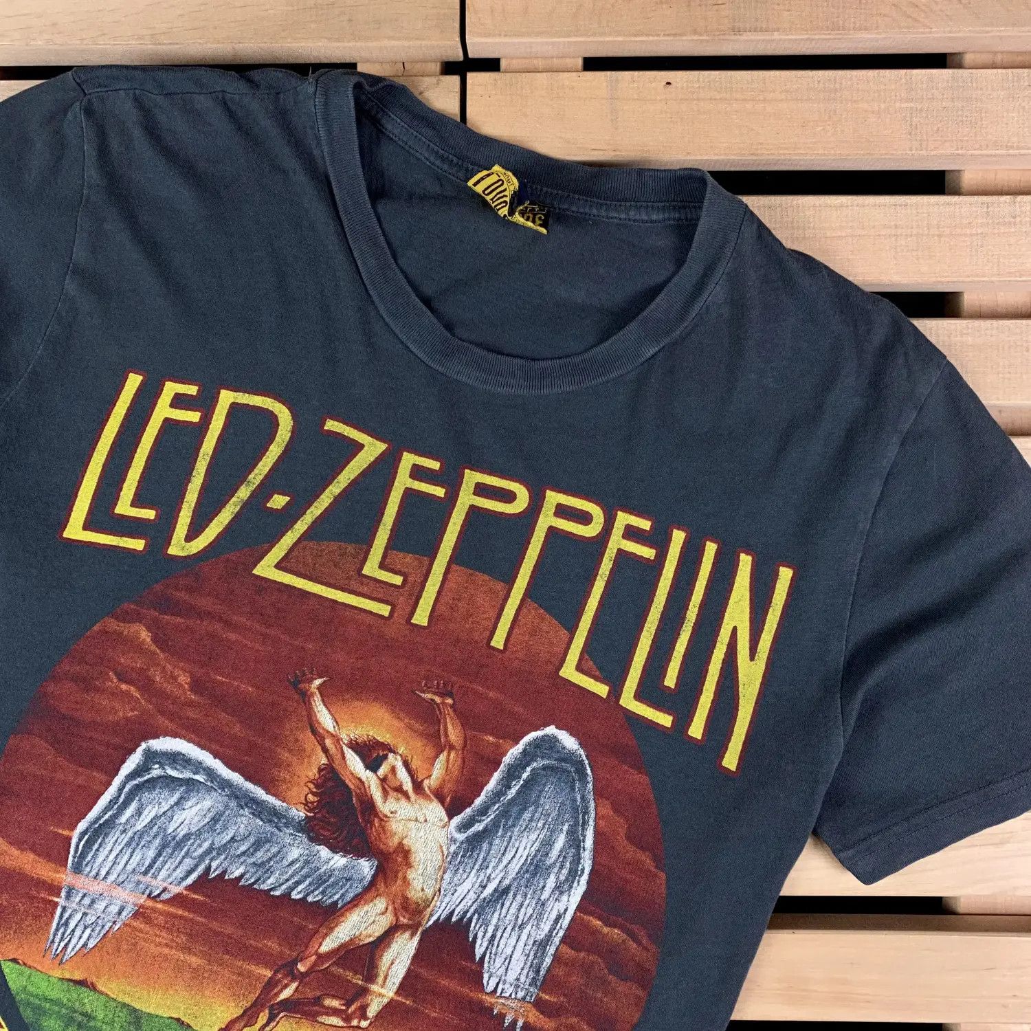 Band Tees × Vintage Mens T-Shirt Led Zeppelin Size S Size US S / EU 44-46 / 1 - 2 Thumbnail