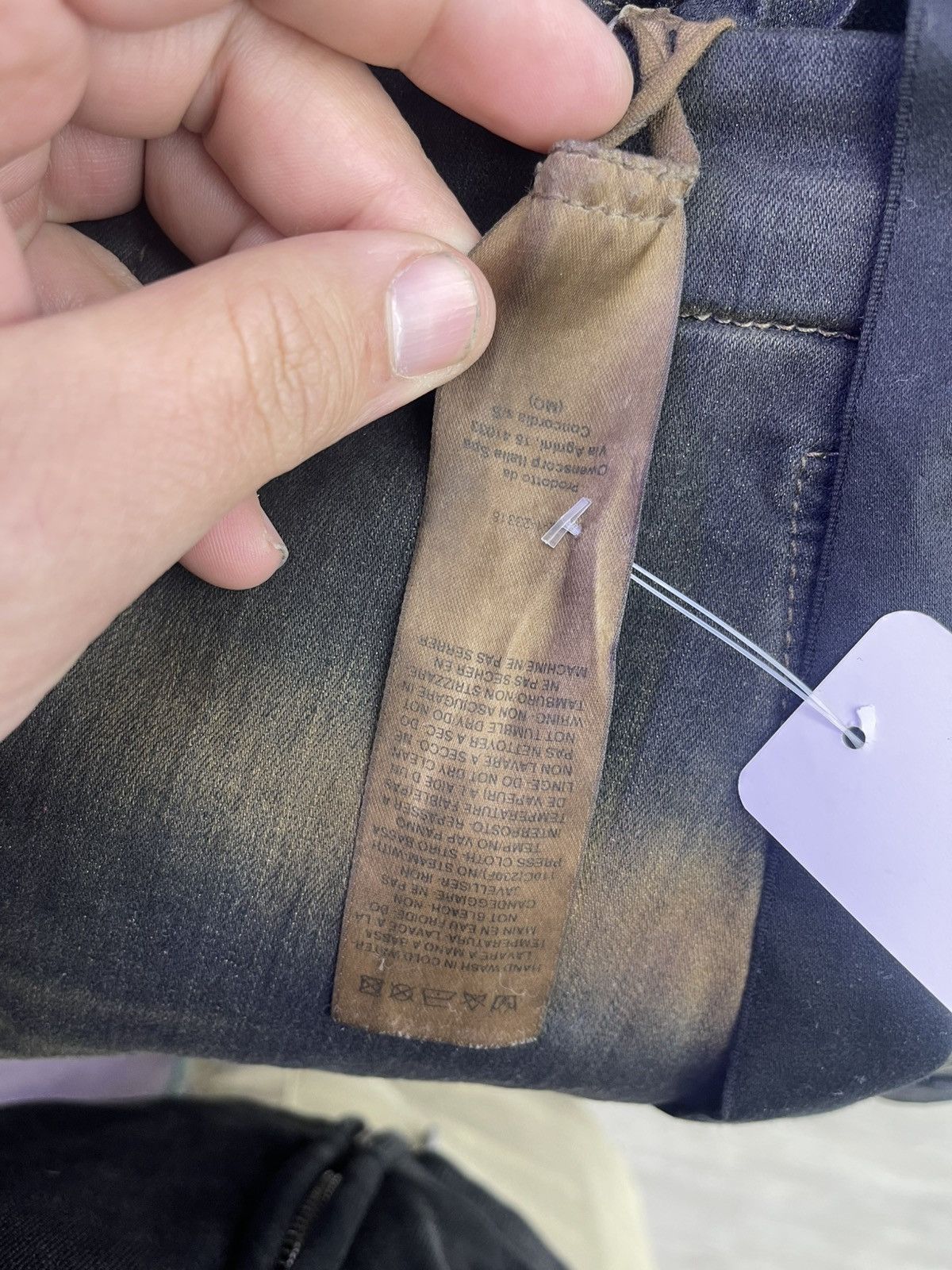 Rick Owens Rick Owens air cut jeans ( Dark wash) Size US 30 / EU 46 - 6 Thumbnail
