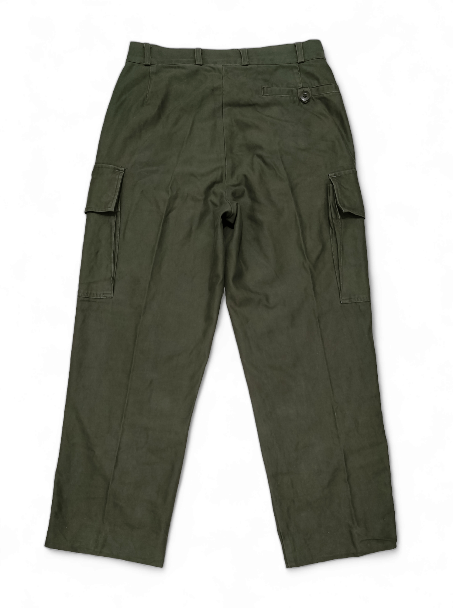 Vintage Vintage Dutch Army Military Cargo Pocket Cotton Pants Size US 31 - 2 Thumbnail