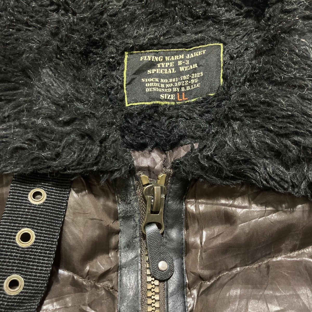 Le Grande Bleu (L.G.B.) JAPANESE BRAND - Flying Warm Fur Puffer Jacket Type B-3 Size US XXL / EU 58 / 5 - 7 Thumbnail