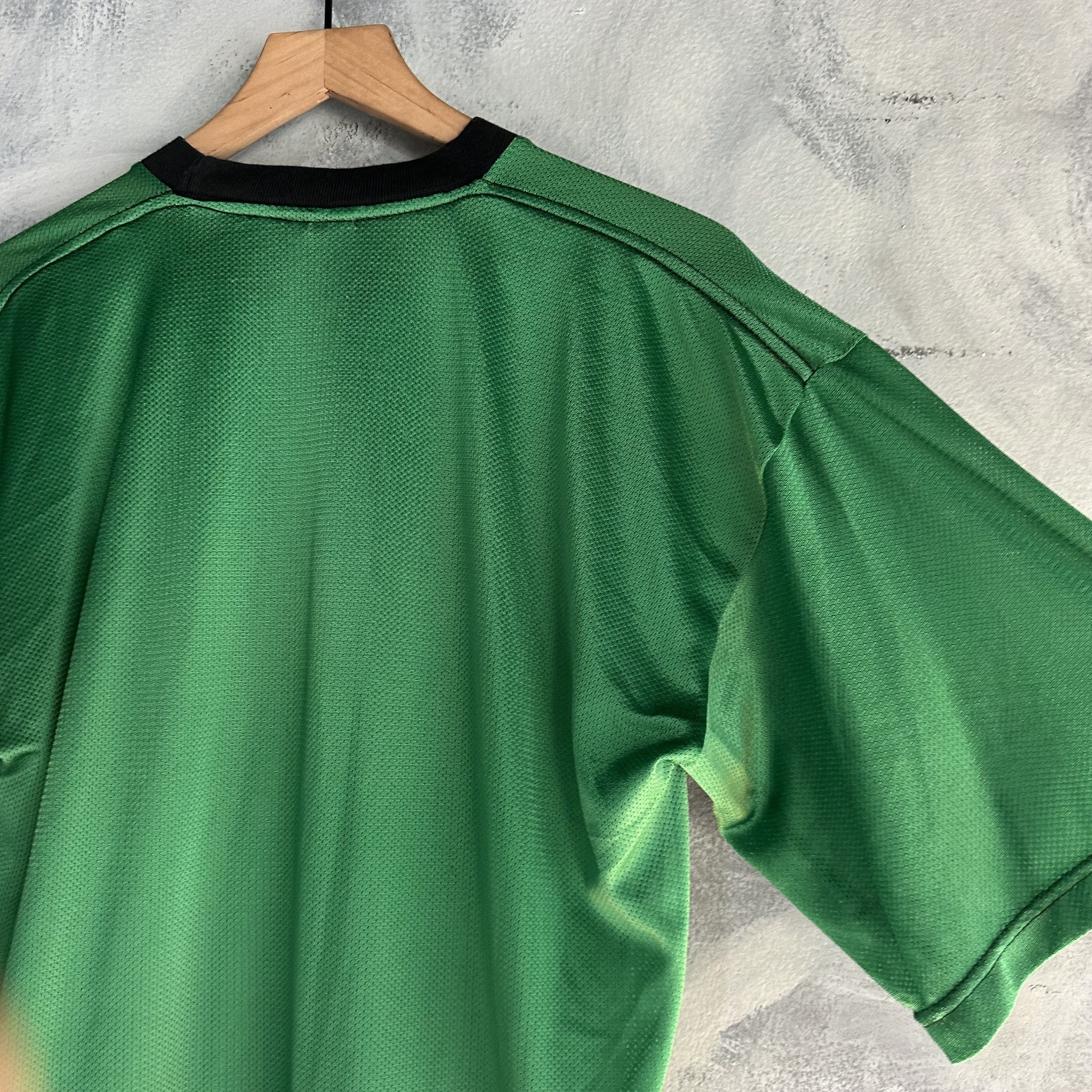 JNCO JNCO Jeans Mesh T Shirt Mens Large Green Y2K Rave Skate Size US L / EU 52-54 / 3 - 7 Thumbnail