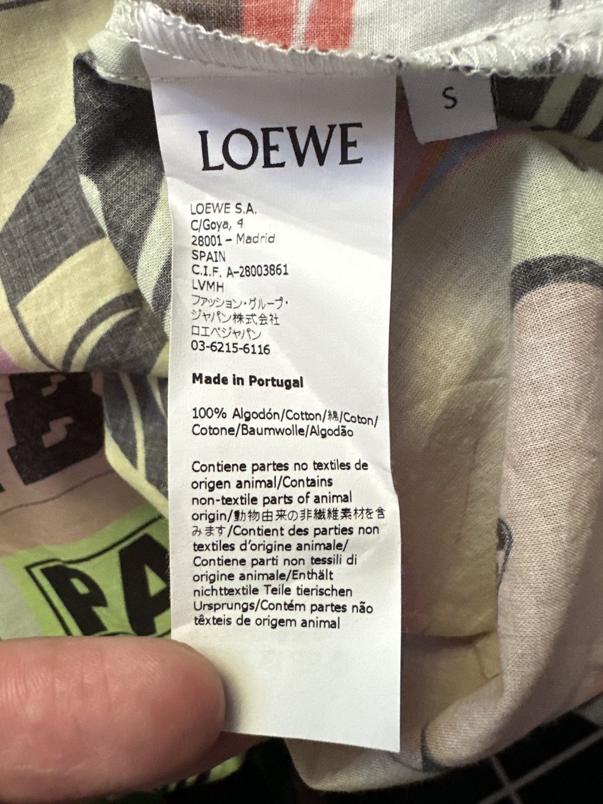 Loewe Loewe Paula's Ibiza Printed Shirt | Grailed Loewe Loewe Paula's Ibiza Printed Shirt | Grailed