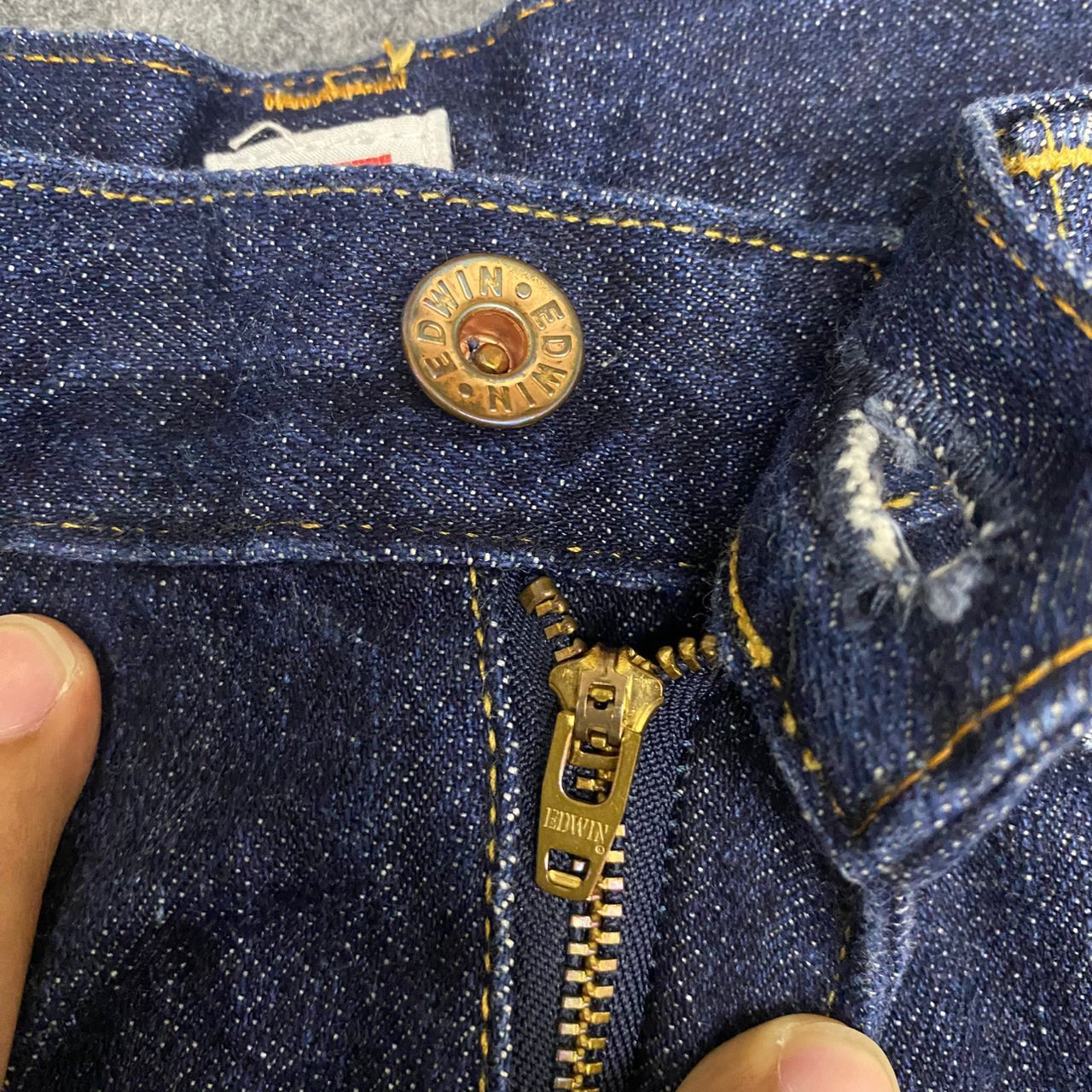 Edwin Vintage 90s Edwin 505 Selvegde Redline Denim Jeans Size US 29 - 19 Thumbnail