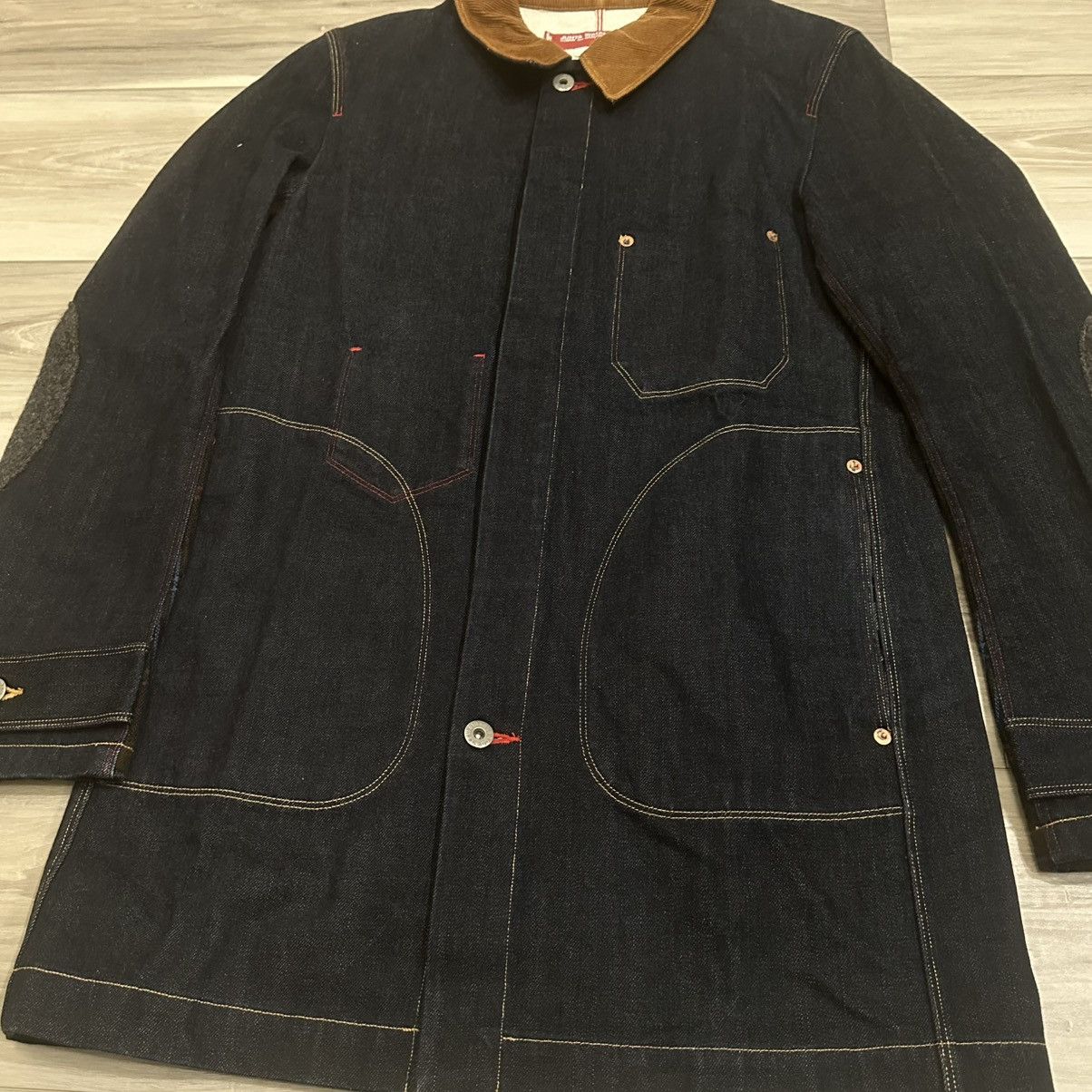 Comme des Garcons × Junya Watanabe × Levi's Comme des Garçons Junya Watanabe Levi’s Denim Chore Jacket Size US S / EU 44-46 / 1 - 2 Thumbnail