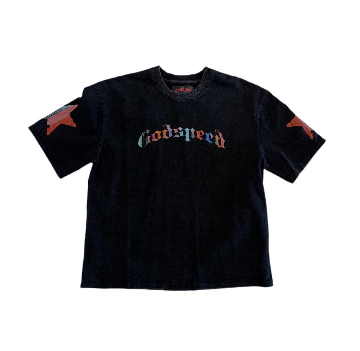 Godspeed Godspeed Pastel Cowboy T-Shirt “Black Wash” Size US S / EU 44-46 / 1 - 1 Thumbnail