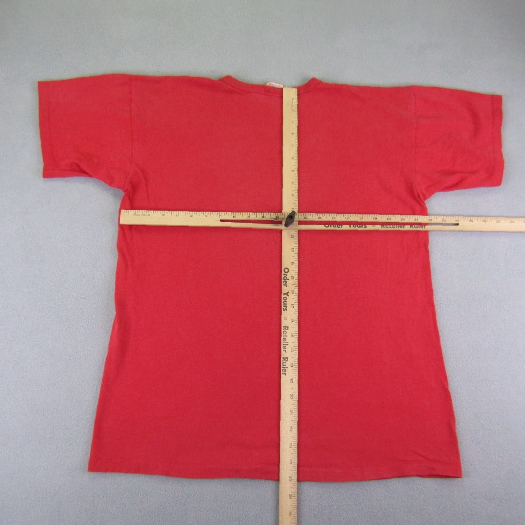 Champion Vintage Champion T-Shirt Men XL Red 80s Sports Wrestling Outfits Retro Cotton Size US XL / EU 56 / 4 - 7 Thumbnail