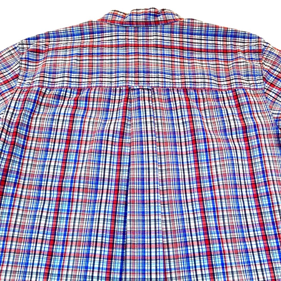 Chaps CHAPS Classic Nantucket Plaid Seersucker Shirt XL Size US XL / EU 56 / 4 - 5 Thumbnail
