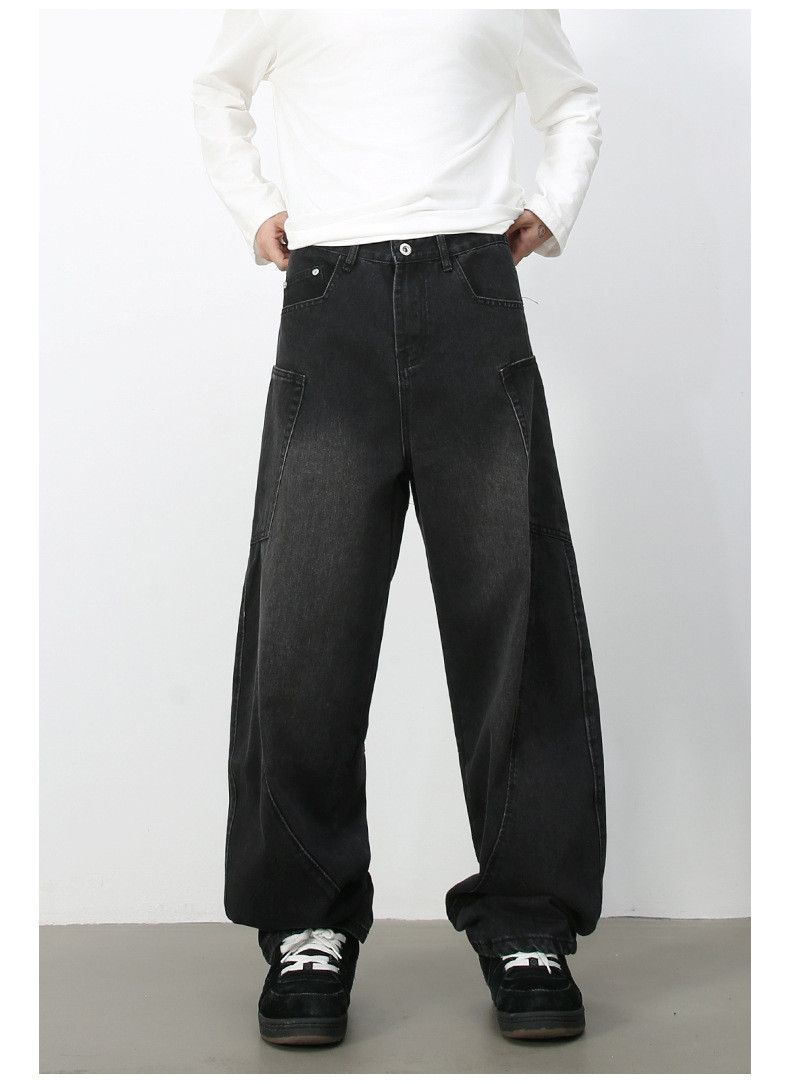 Japanese Brand × Jean Men's loose retro gallery trendy scimitar jeans Size US 32 / EU 48 - 1 Thumbnail