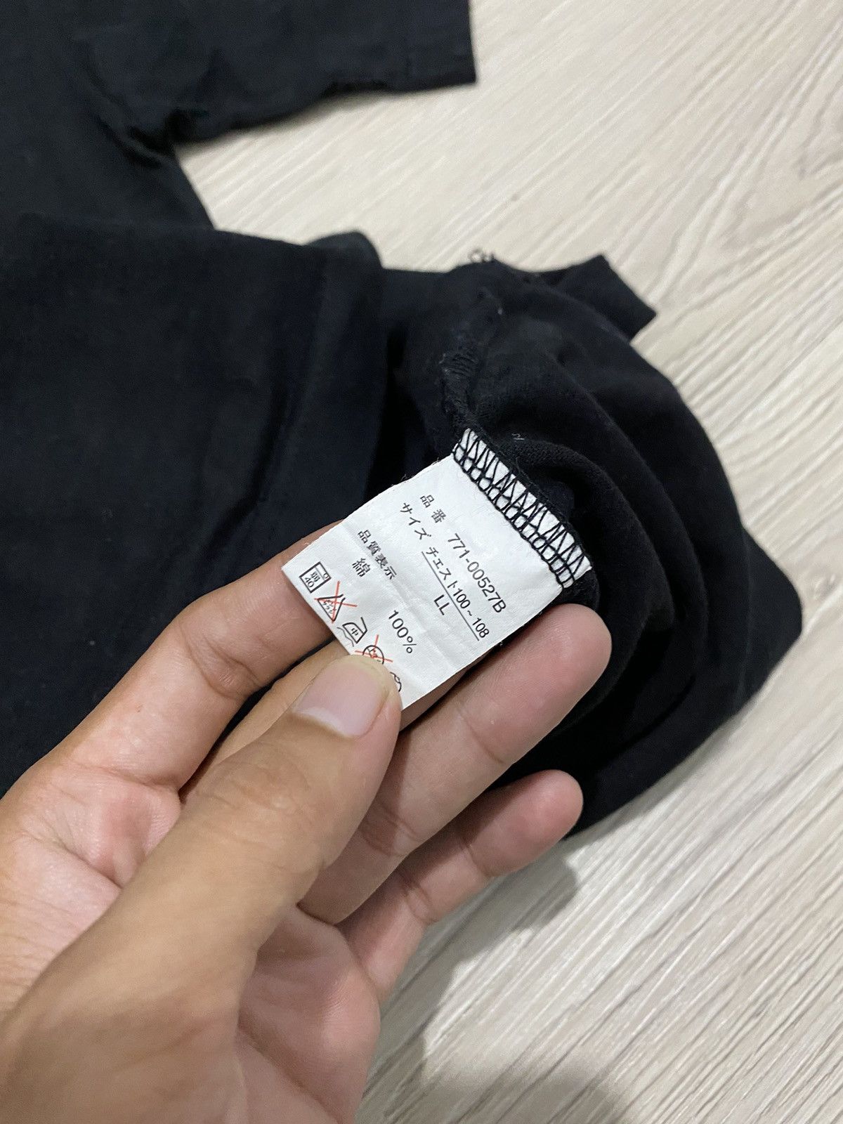 If Six Was Nine × Japanese Brand × Roen 2000s Japanese Poem gothic tees Size US L / EU 52-54 / 3 - 4 Thumbnail