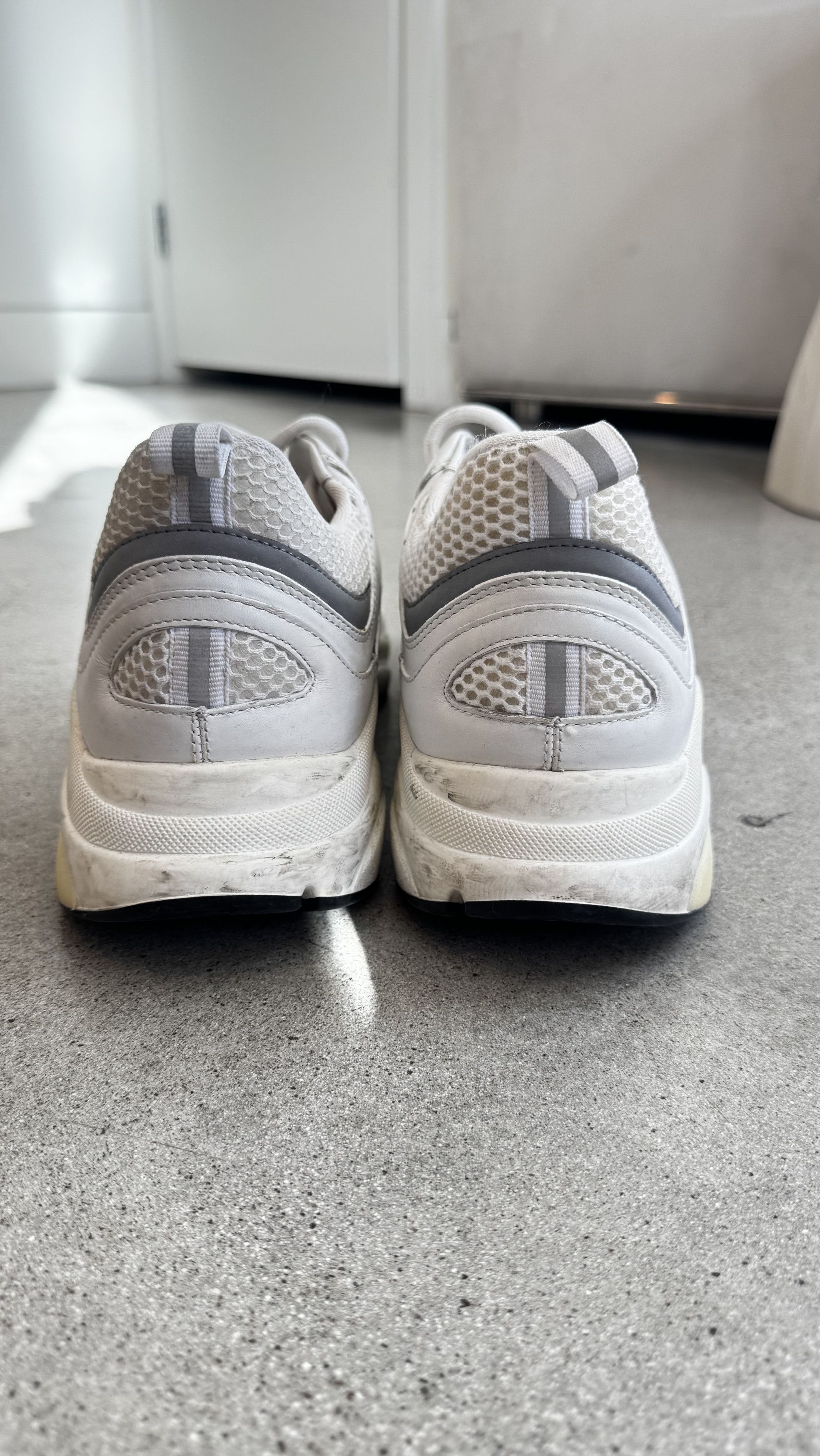 Dior Dior B22 Chunky Sneakers White Grey Size 45 Authentic Size US 12 / EU 45 - 6 Thumbnail