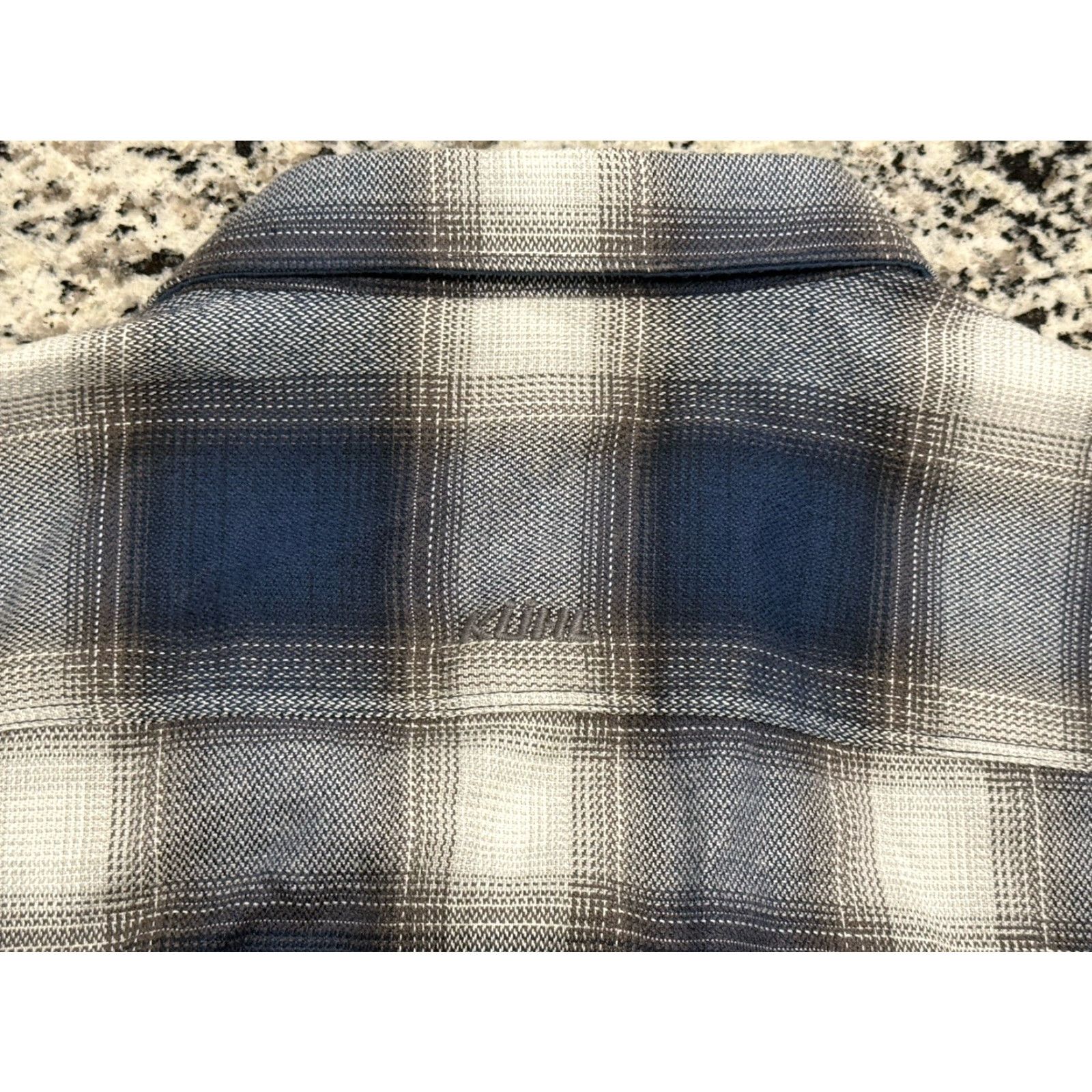 Vintage Kuhl The Law Flannel Shirt Men Medium Blue Plaid Button-Down Long Sleeve Gorpcore Mens Size US M / EU 48-50 / 2 - 7 Thumbnail