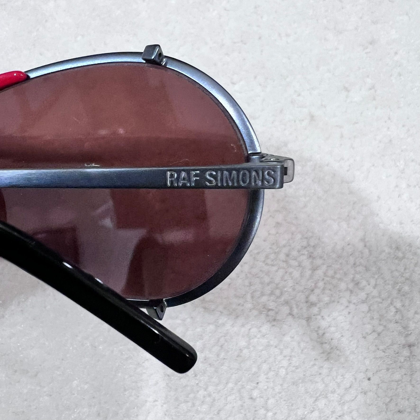 Linda Farrow Linda Farrow X Raf Simons "Ultimate Glacier" Sunglasses Size ONE SIZE - 11 Thumbnail