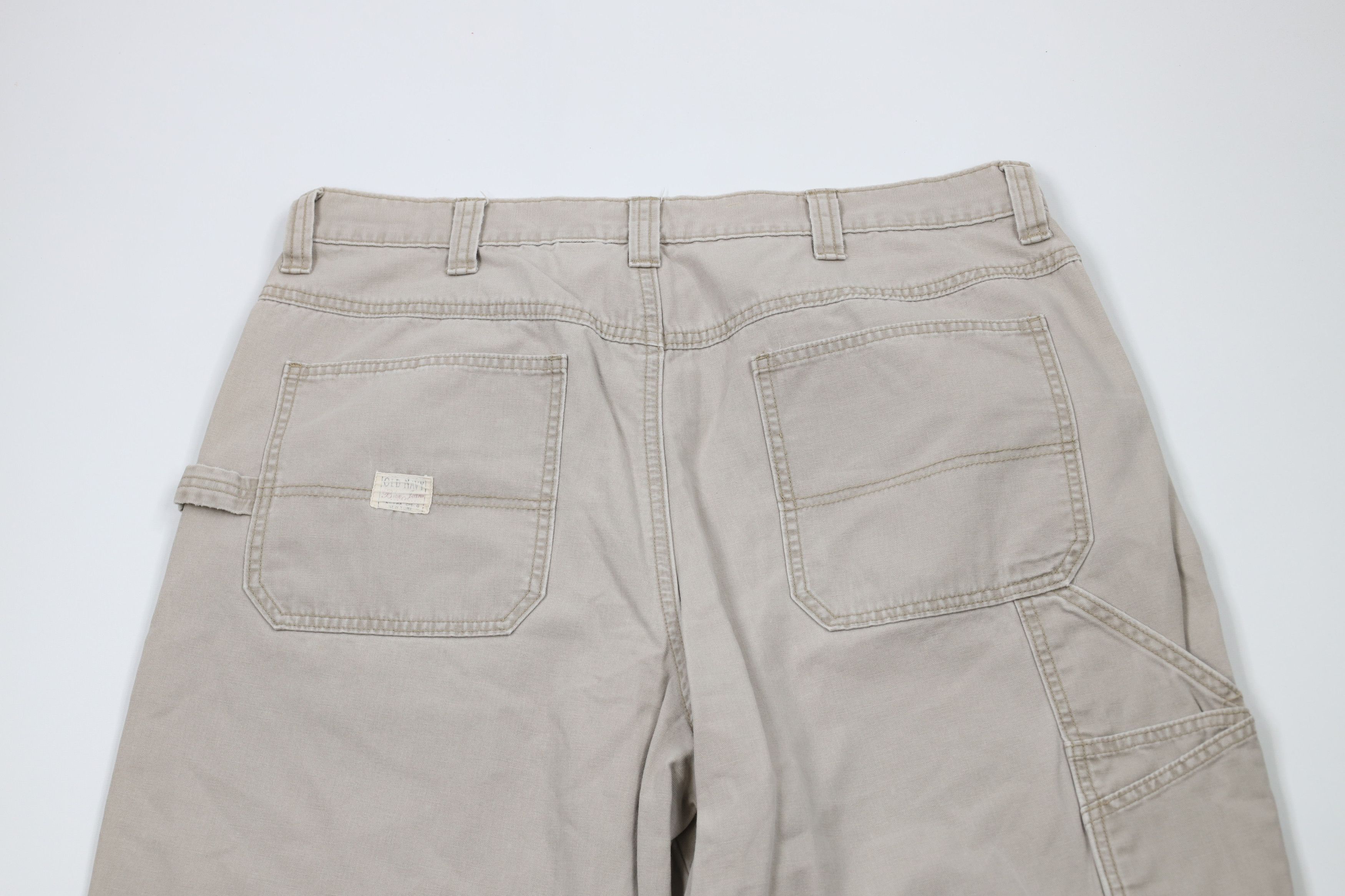 Old Navy × Vintage Vintage Y2K 2003 Old Navy Wide Leg Painters Jeans Pants Size US 38 / EU 54 - 11 Thumbnail