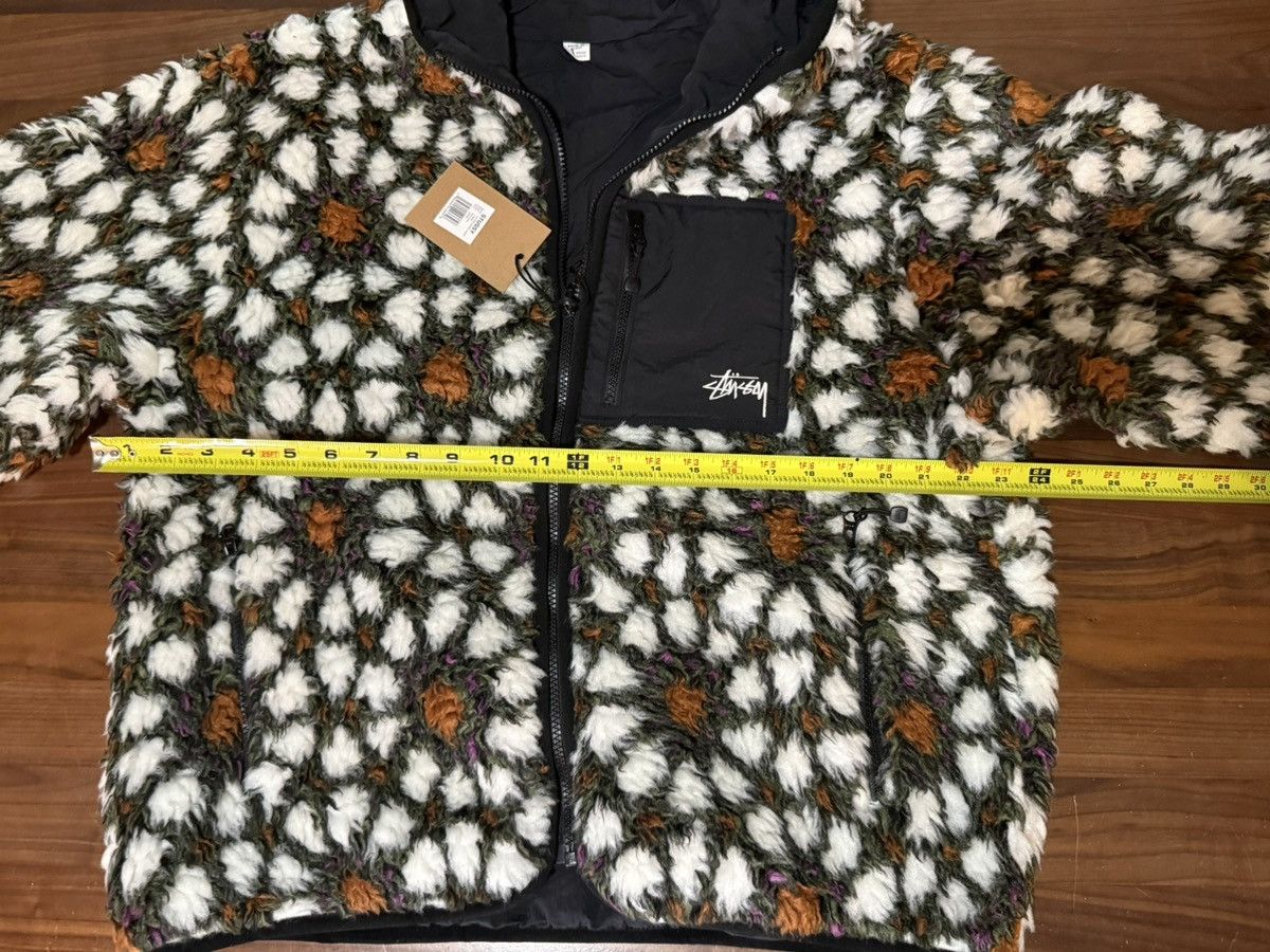 Stussy Stussy Pattern Sherpa Jacket Men’s Size Large Natural new Size US L / EU 52-54 / 3 - 6 Thumbnail