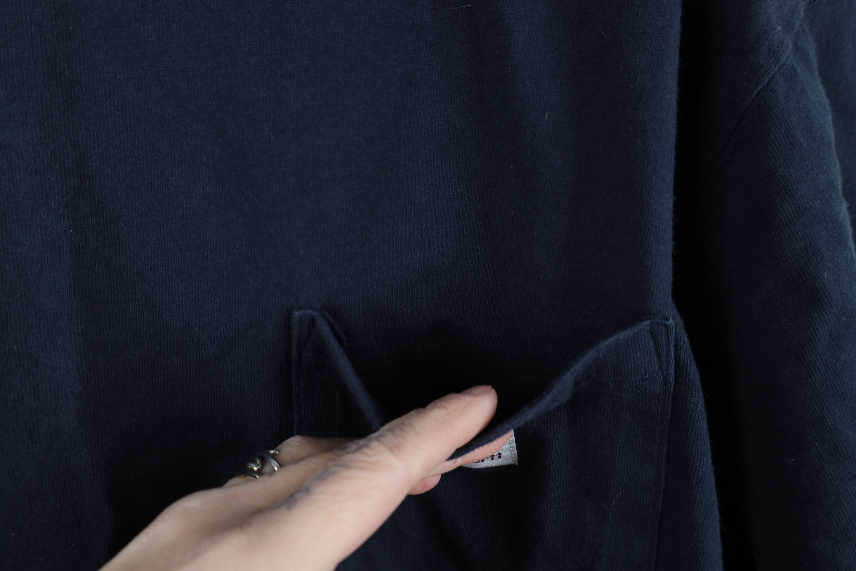 Carhartt × Vintage Vintage Y2K Carhartt Loose Fit Pocket T-Shirt Navy Blue Size US L / EU 52-54 / 3 - 5 Thumbnail