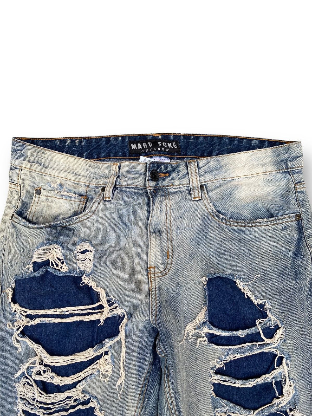 Marc Ecko Marc Ecko Distressed Jeans Denim. #D8 Size US 36 / EU 52 - 2 Thumbnail