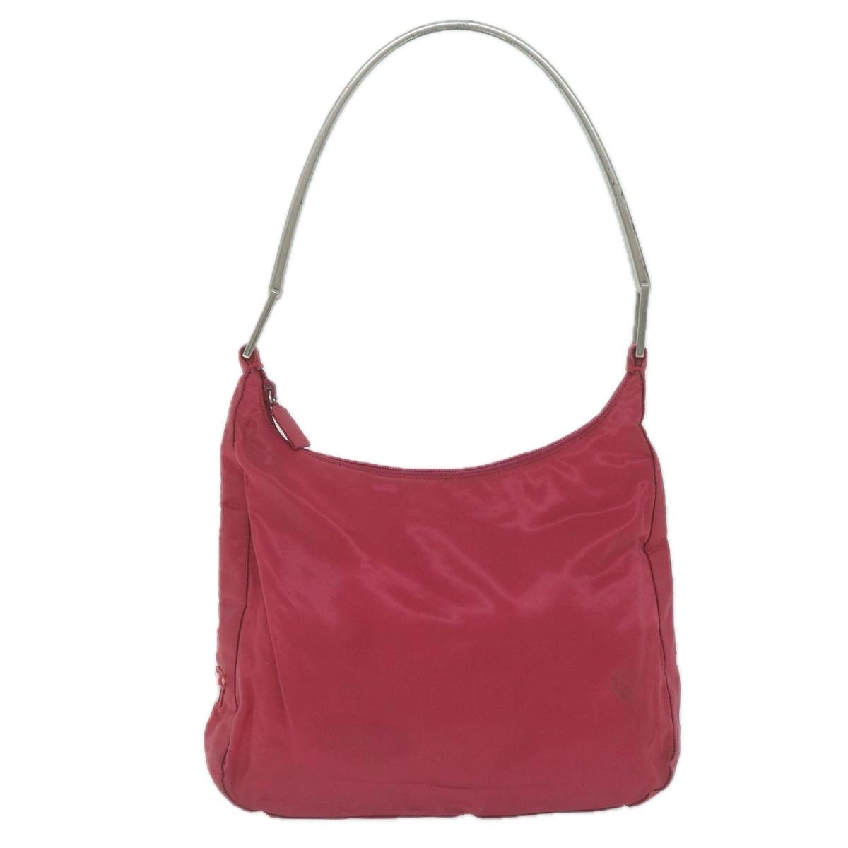 Prada Tessuto Pink Synthetic Shoulder Bag (Pre-Owned) Size ONE SIZE - 1 Thumbnail
