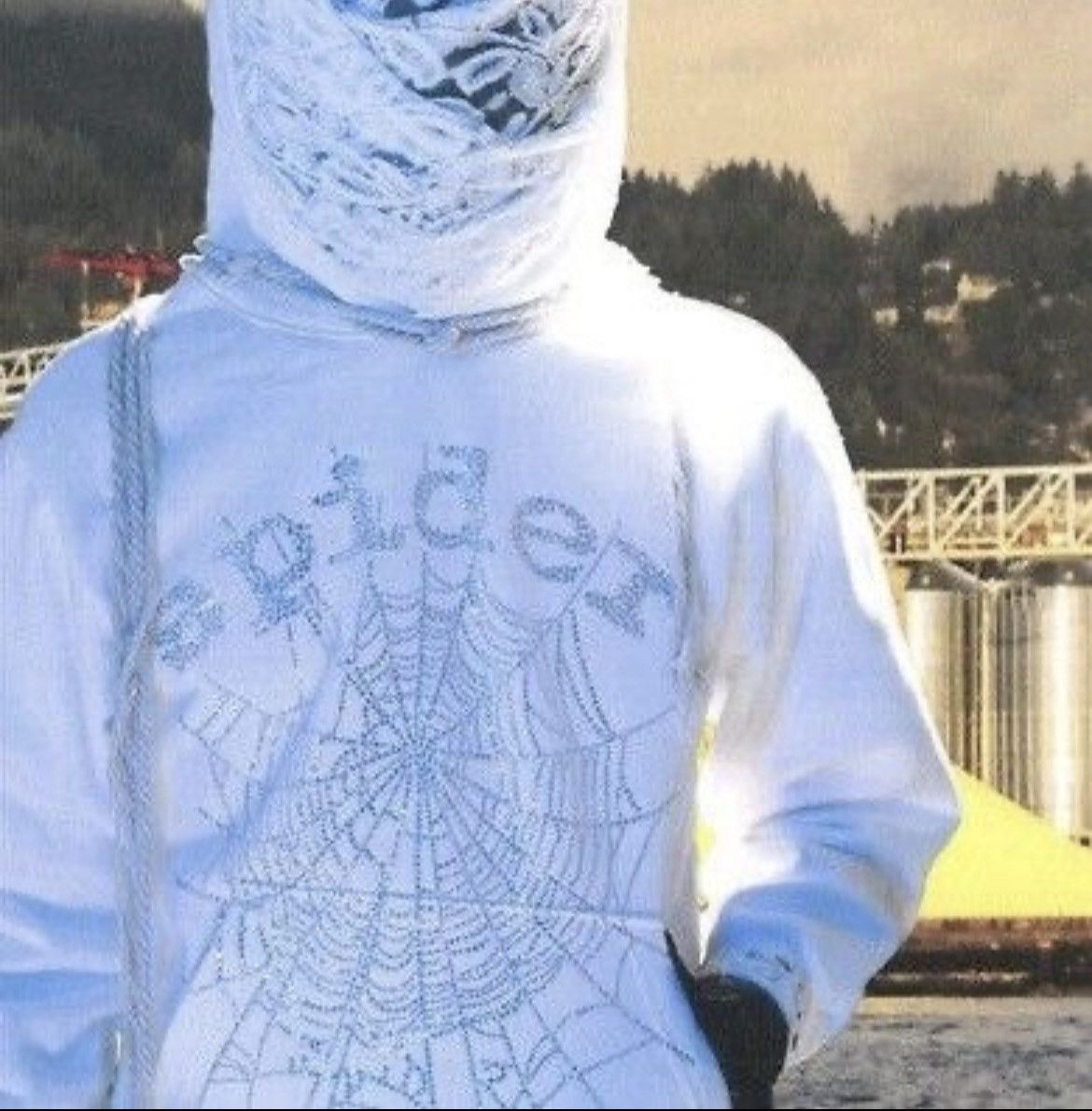 Sp5der Spider Worldwide SP5DER Og Rhinestone Hoodie Size Large Size US L / EU 52-54 / 3 - 1 Thumbnail