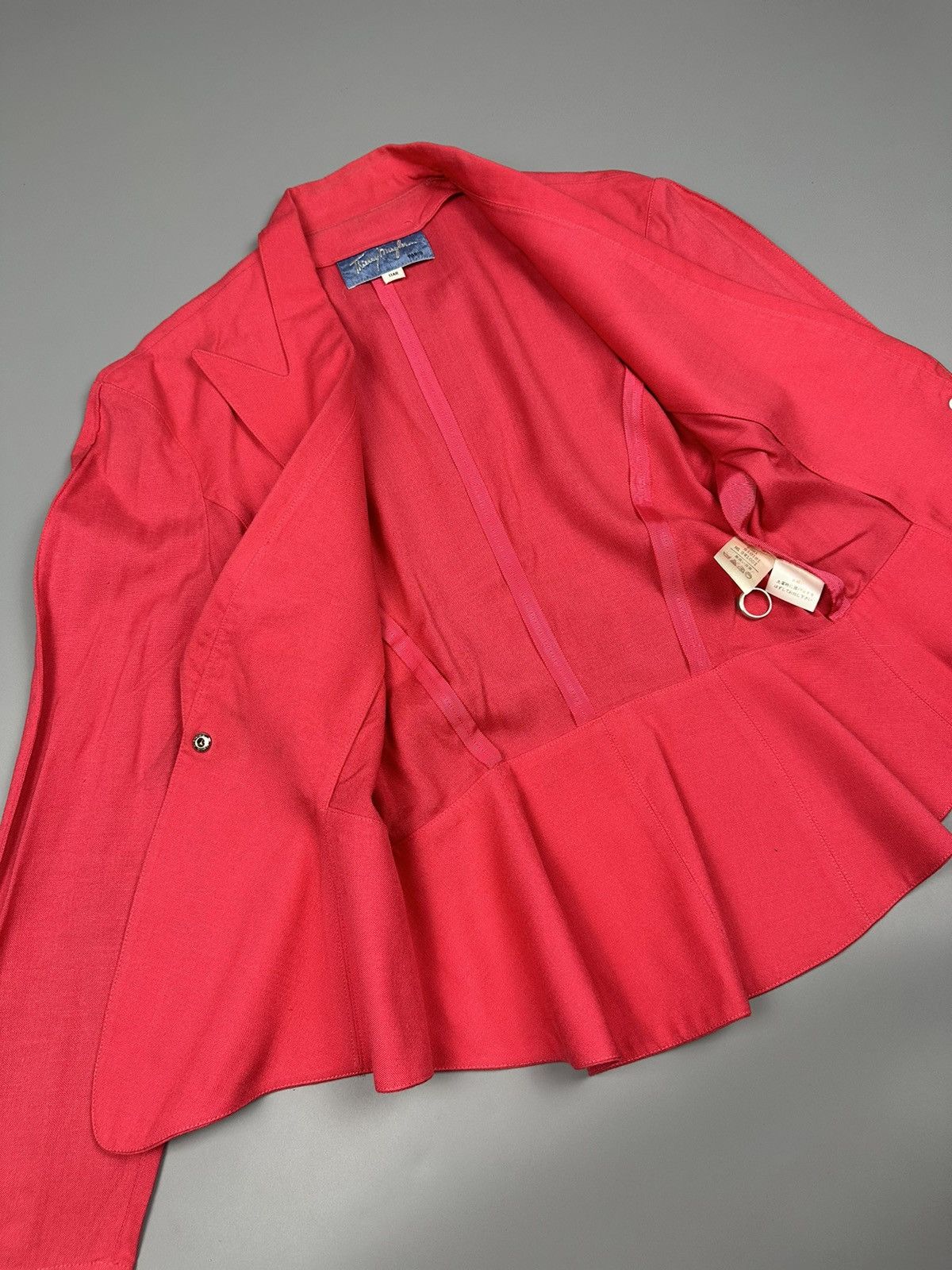 Thierry Mugler 🔥Rare🔥Vintage Thierry Mugler Paris Blazer Size L / US 10 / IT 46 - 11 Thumbnail