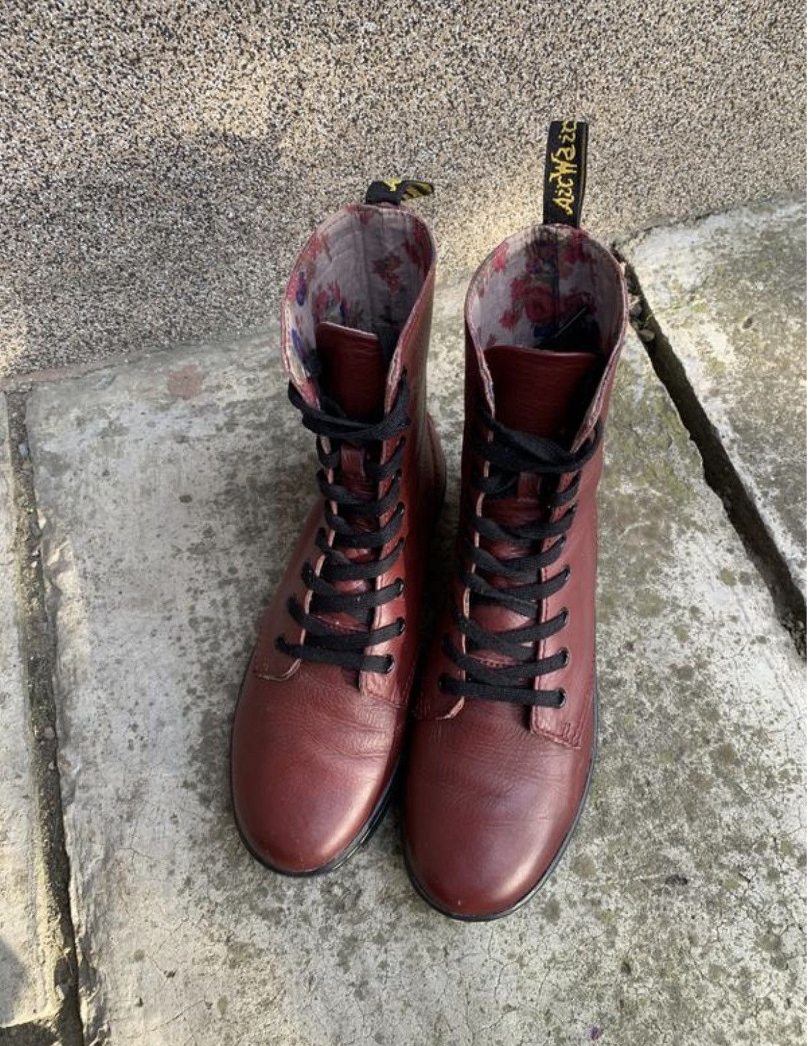 Dr. Martens Dr. Martens Leather Shoes Size US 7 / IT 37 - 2 Thumbnail