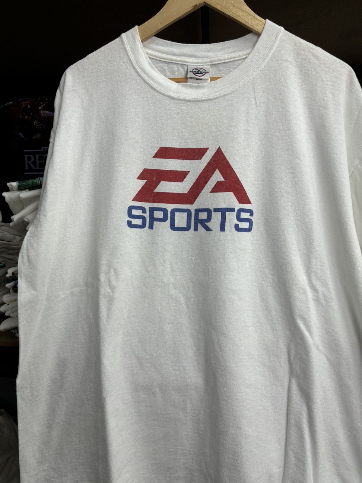 Vintage RARE! Vintage Early 00 Promo EA Sports Art Cover Size US XL / EU 56 / 4 - 3 Thumbnail