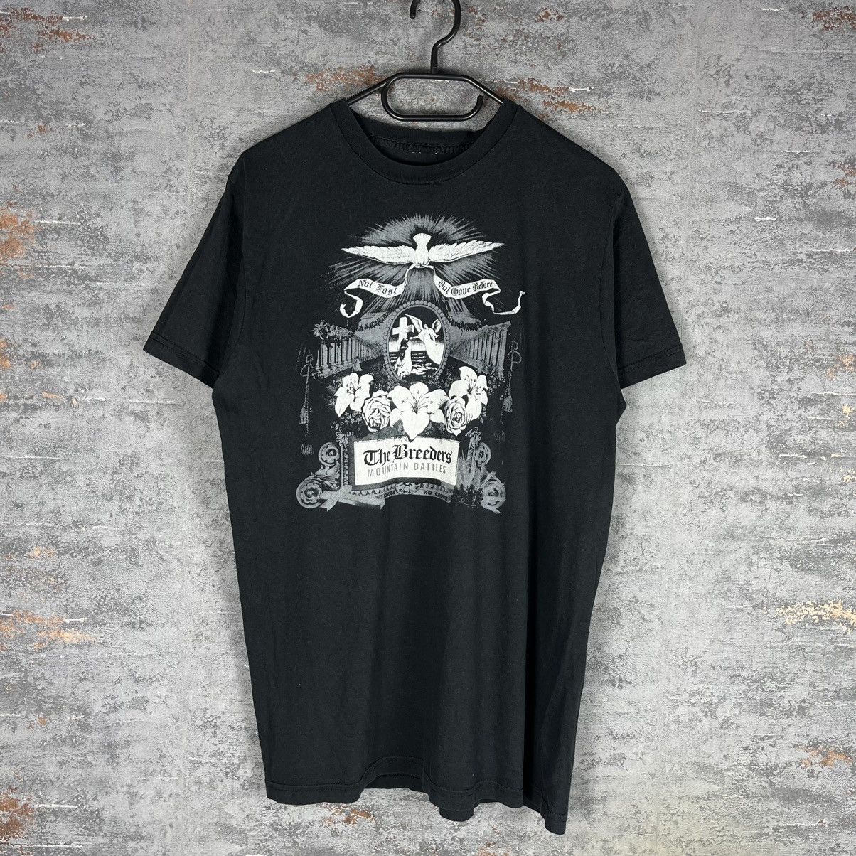 Band Tees Vintage 2000s The Breeders Band Tshirt Tee Faded Black 00’s Size US M / EU 48-50 / 2 - 1 Thumbnail