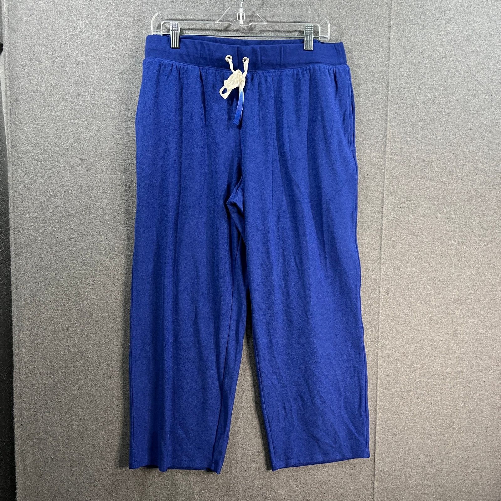 Other Candace Cameron Bure Terry Cloth Crop Beach Pant Clematis Size 30" / US 8 / IT 44 - 1 Thumbnail
