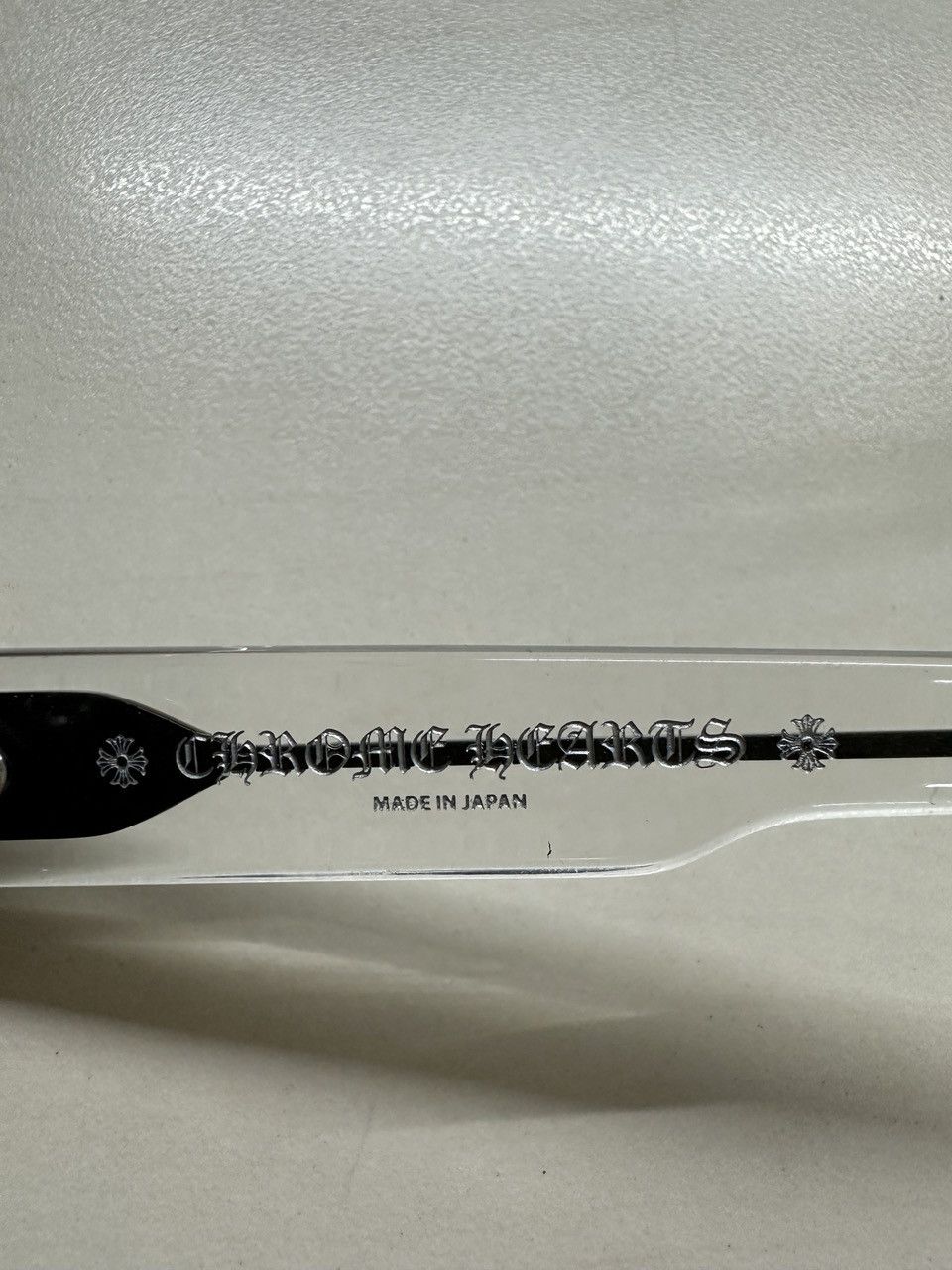 Chrome Hearts Chrome Hearts MIDIXATHRILL I CRYS Silver Sunglasses Size ONE SIZE - 5 Thumbnail