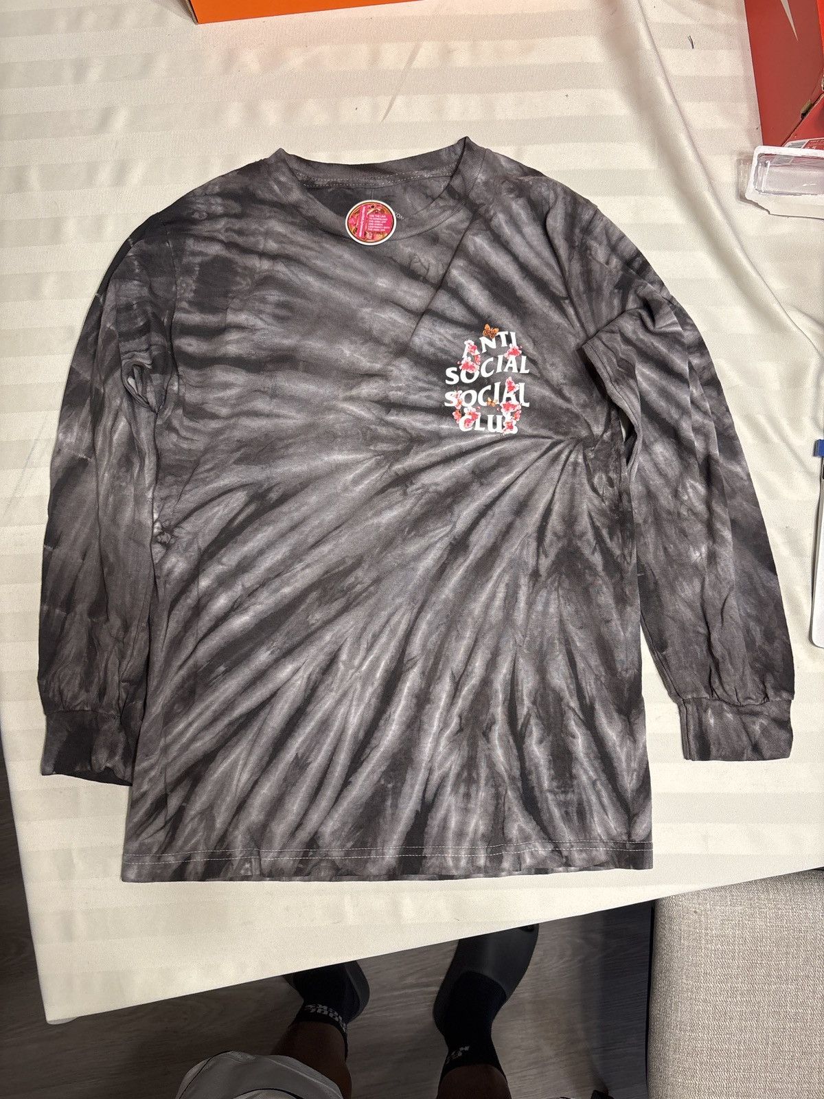 Anti Social Social Club Kkoch WiFi Long Sleeve Tee