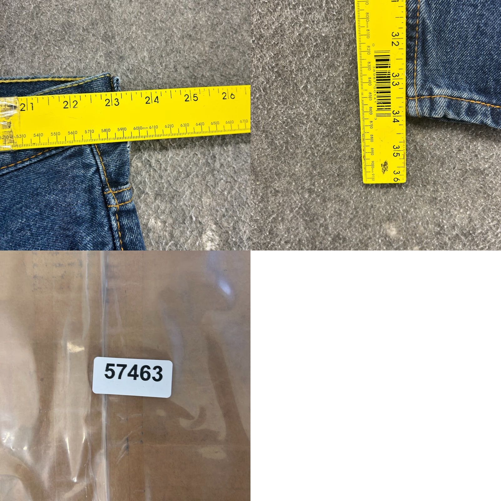 Levi's Levi's Jeans 550 Men 46x34 Relaxed Denim Blue 5-Pocket Tapered Leg Medium Wash Vintage? No Size US 30 / EU 46 - 9 Thumbnail