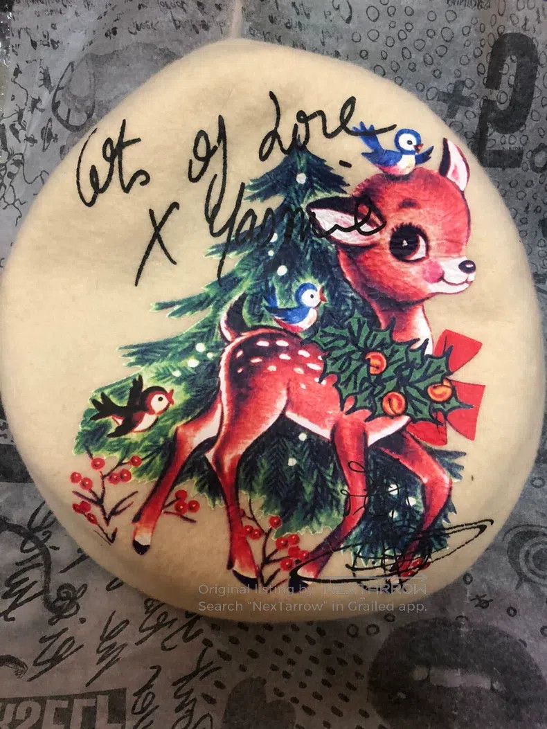 Vivienne Westwood Vivienne Westwood Christmas limited Bambi deer beret, suit Size ONE SIZE - 1 Thumbnail