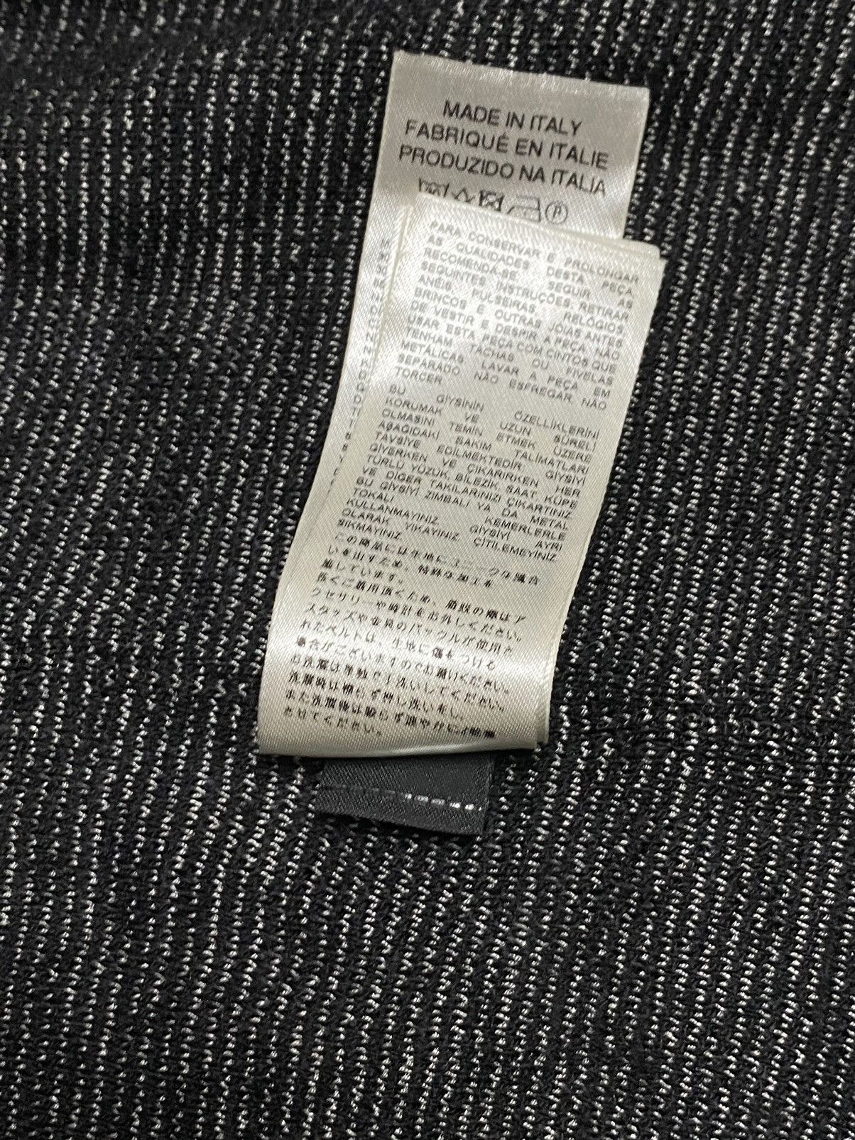 Diesel Diesel Wool Viscose Open Knit Cardigan Gray Graphic Eye XS Size XS / US 0-2 / IT 36-38 - 20 Thumbnail