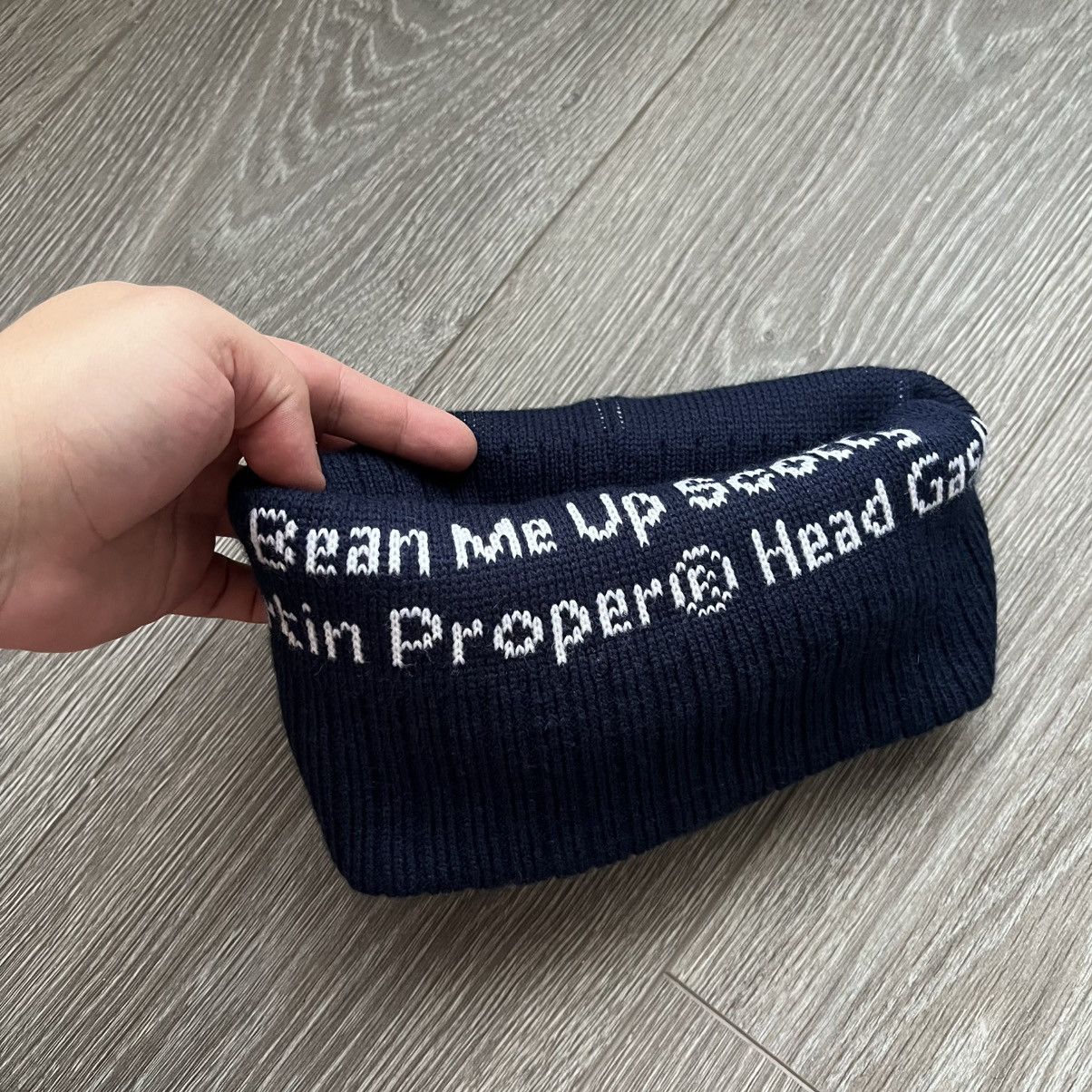 Vintage Guy Martin Proper Job Bean Me Up Scotty Bobble Hat - Rare Size ONE SIZE - 8 Thumbnail